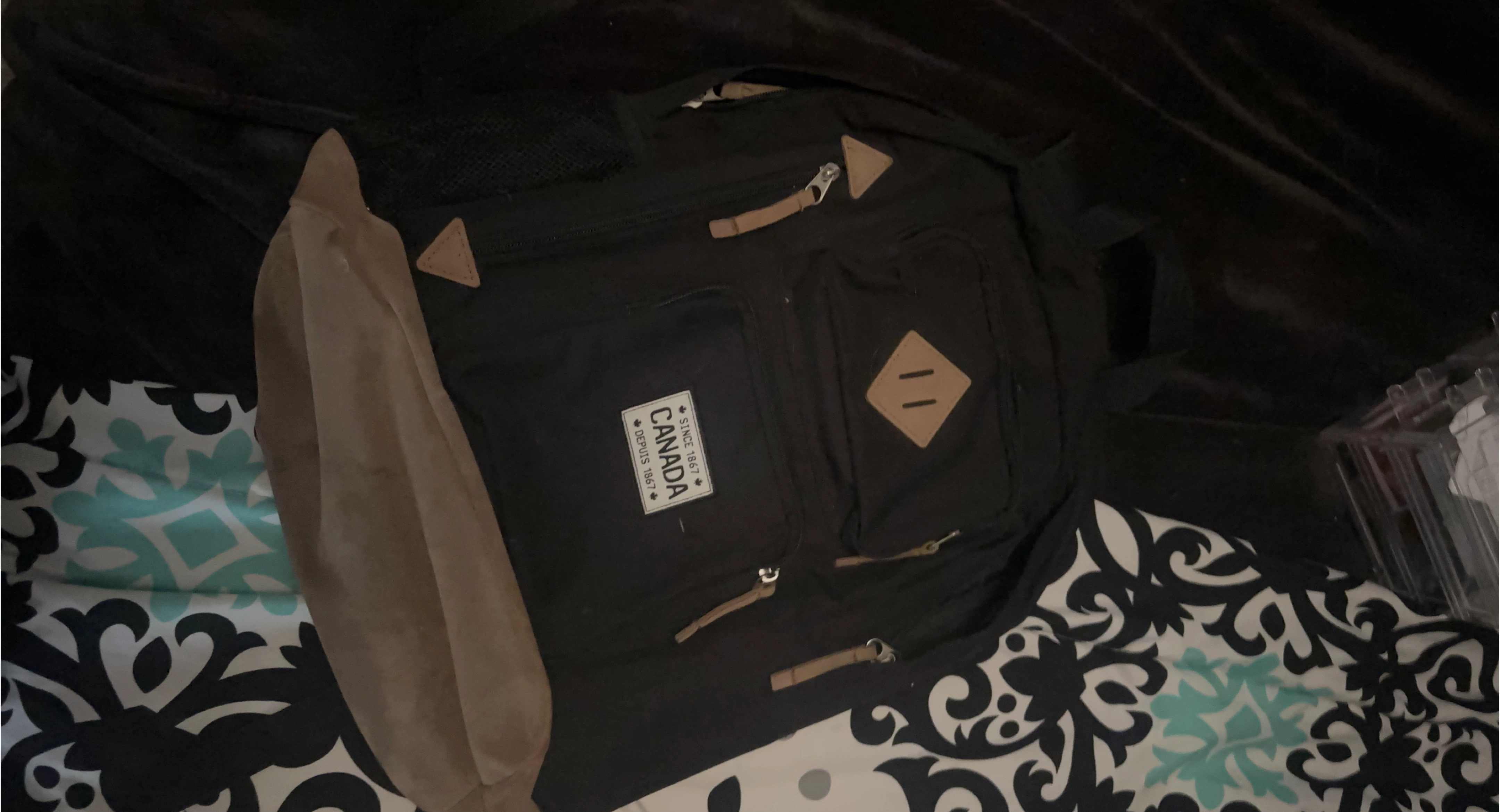 Black Canada Backpack