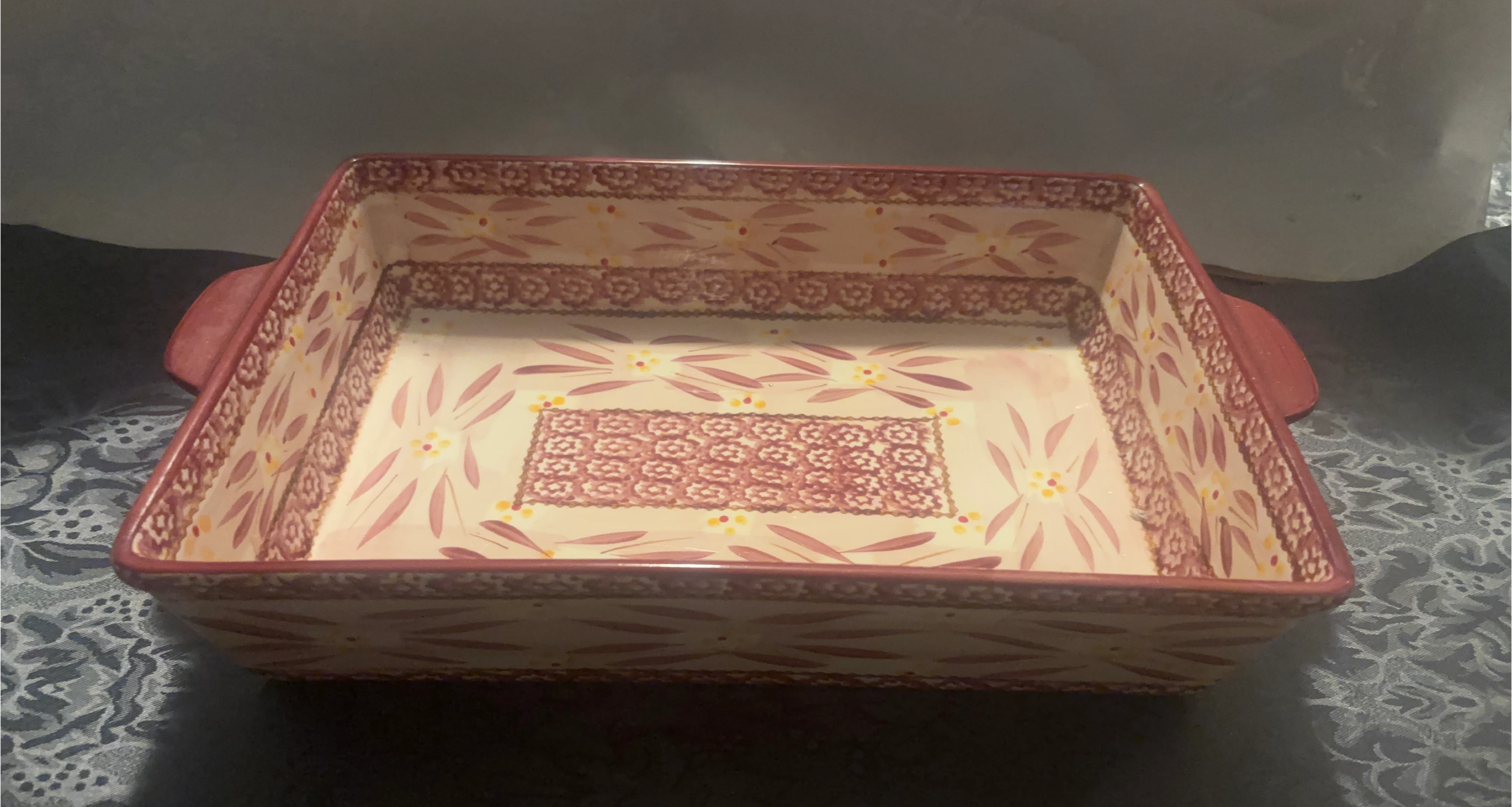Rectangular Ceramic Baking Dish