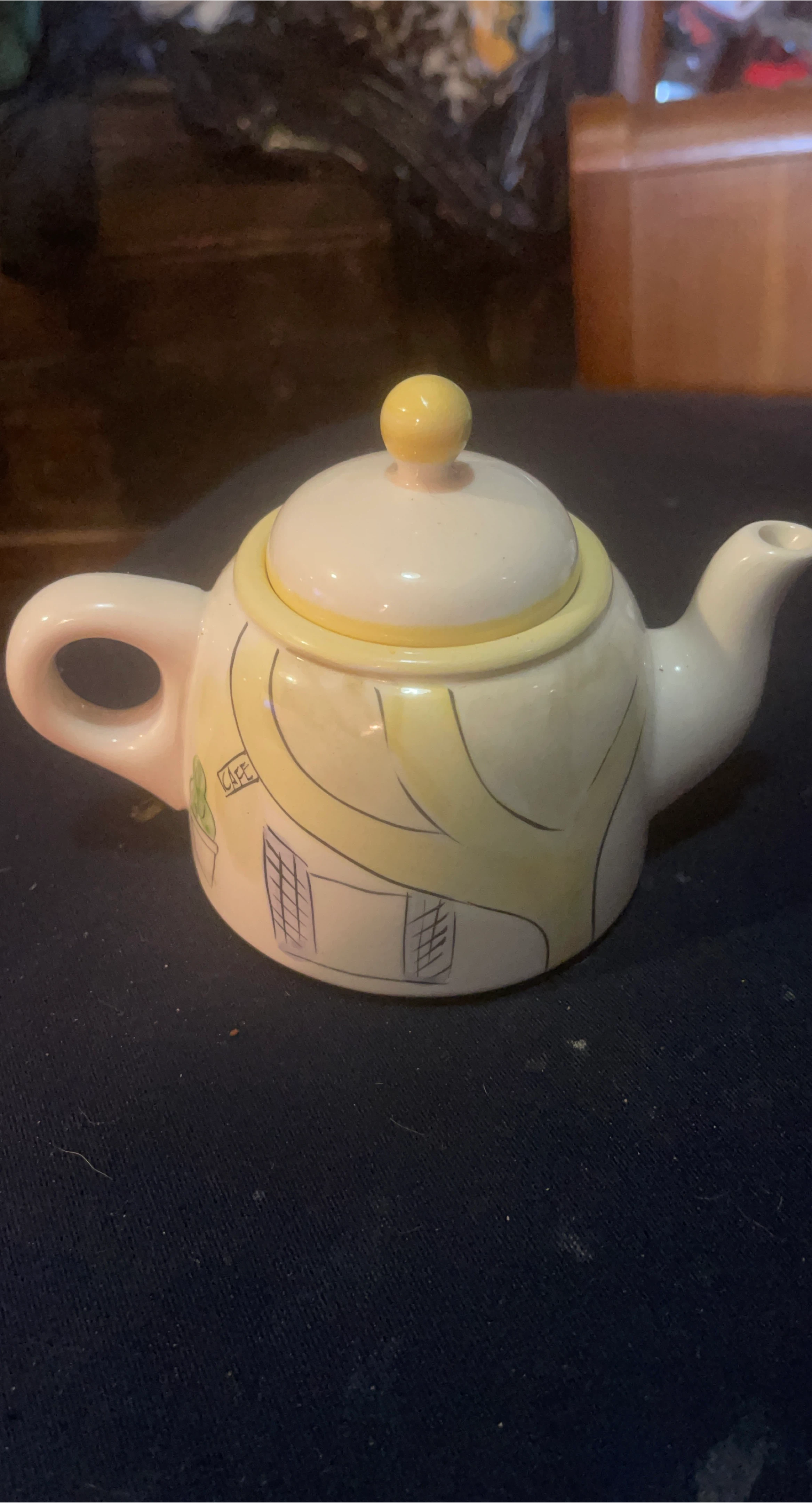 Sears Ceramic Teapot