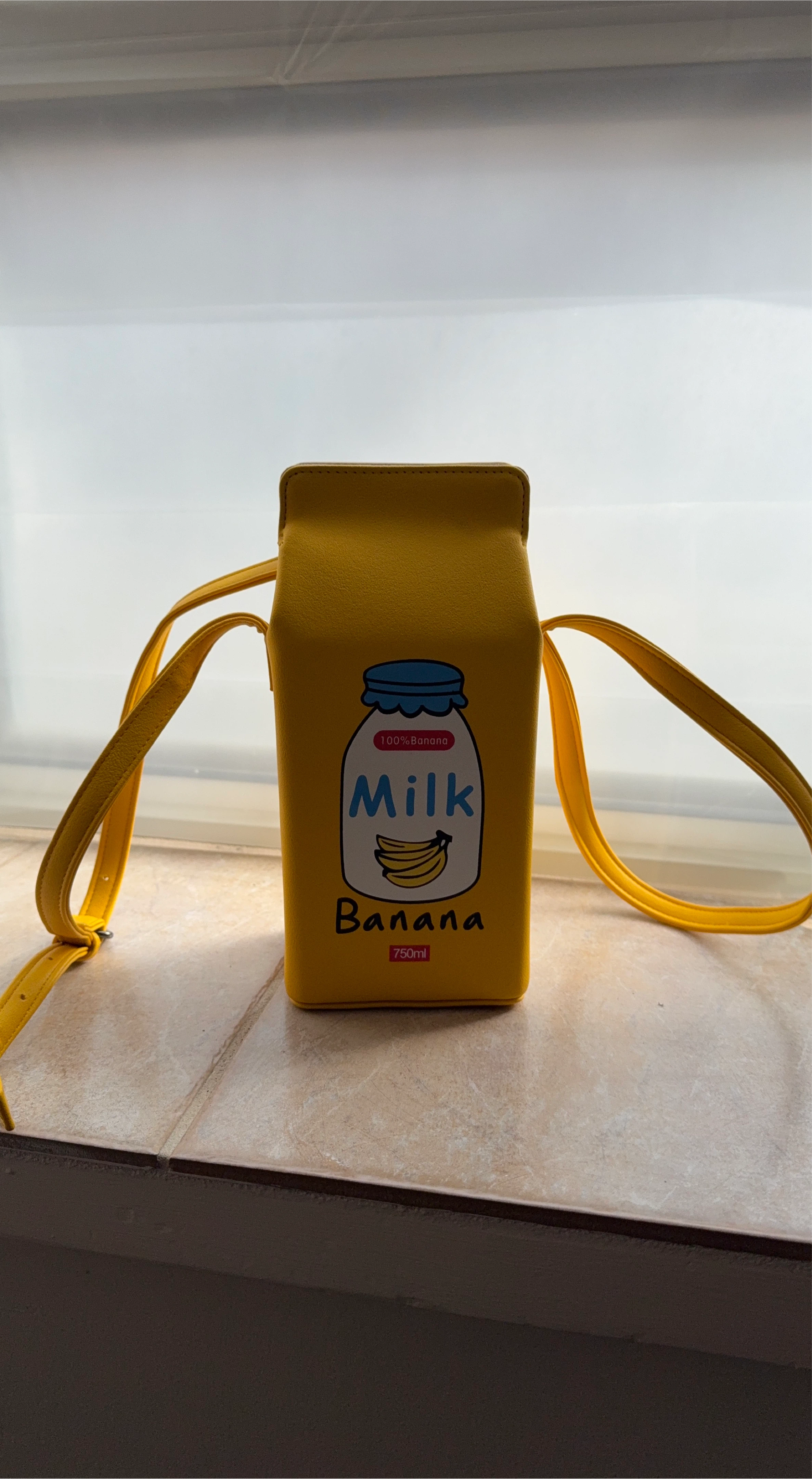 Yellow "Milk" Banana Bag