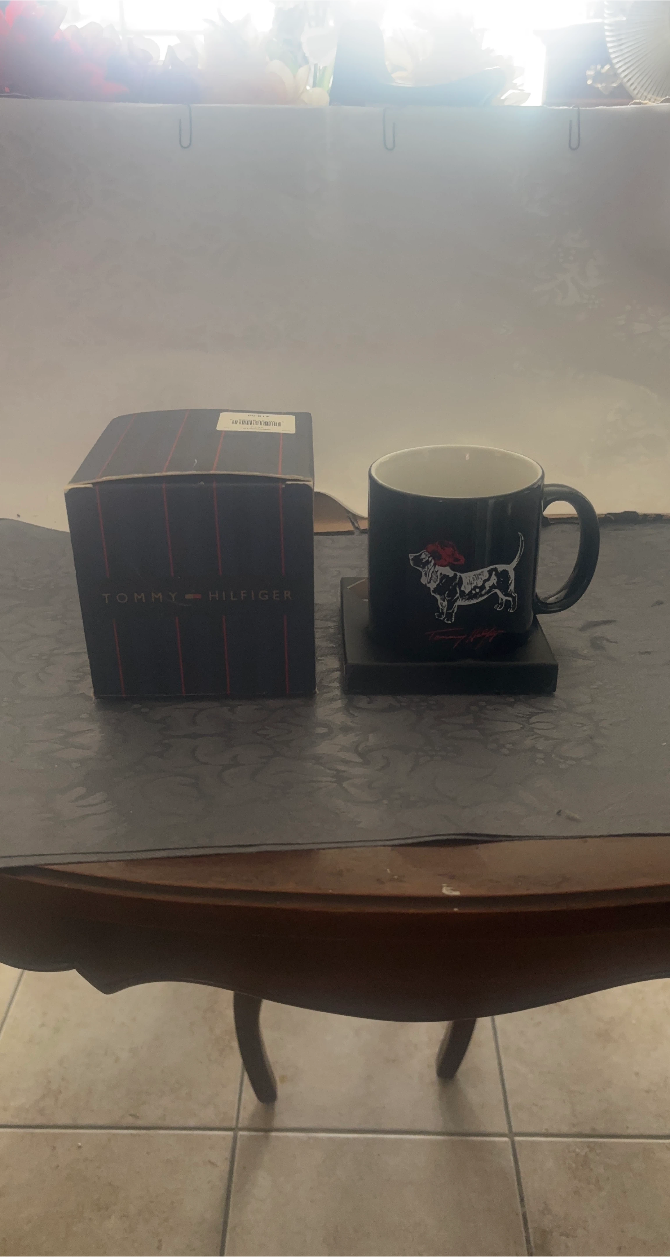 Tommy Hilfiger Dog Mug and Coaster Set