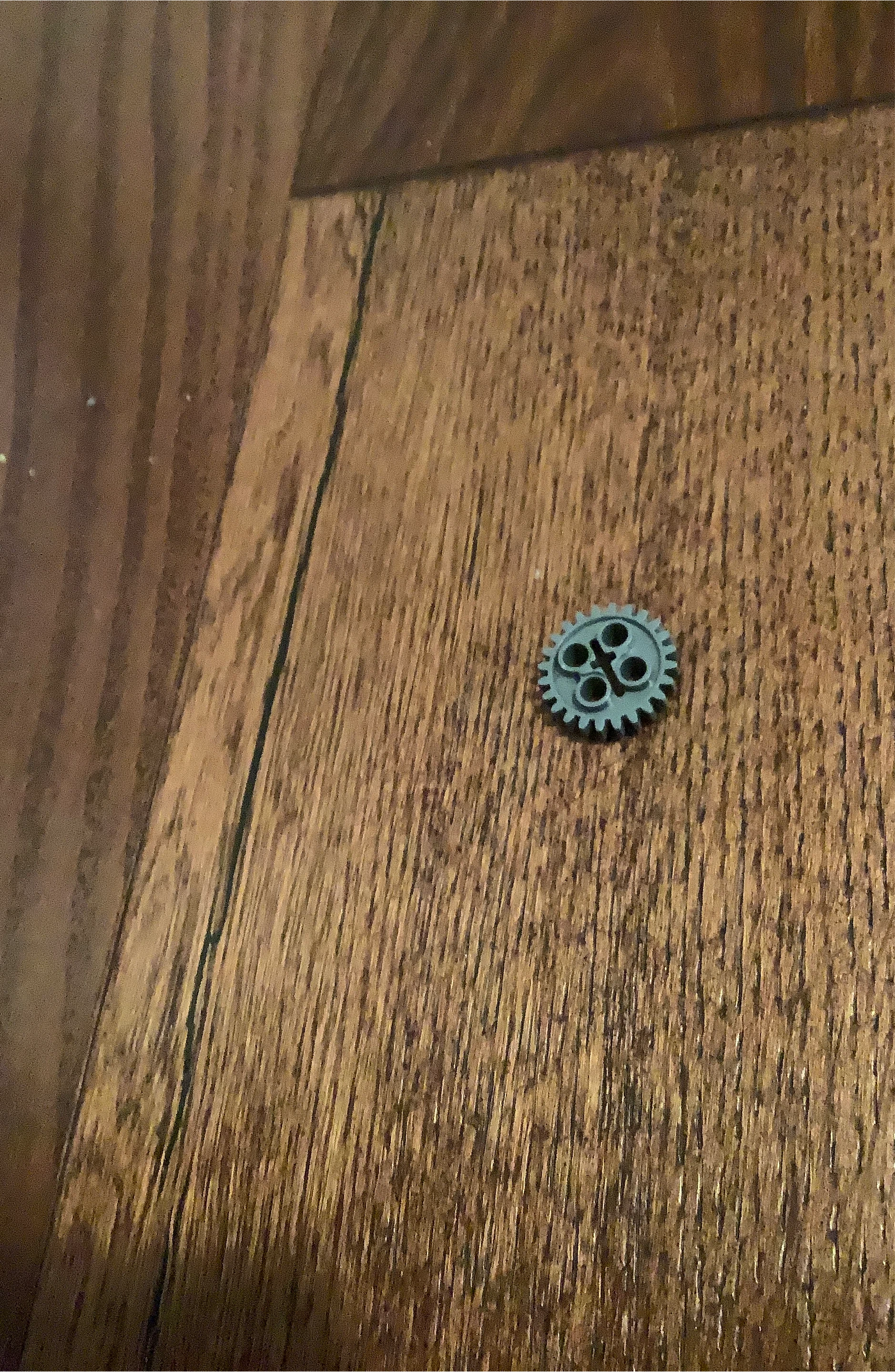 Grey LEGO Gear Piece
