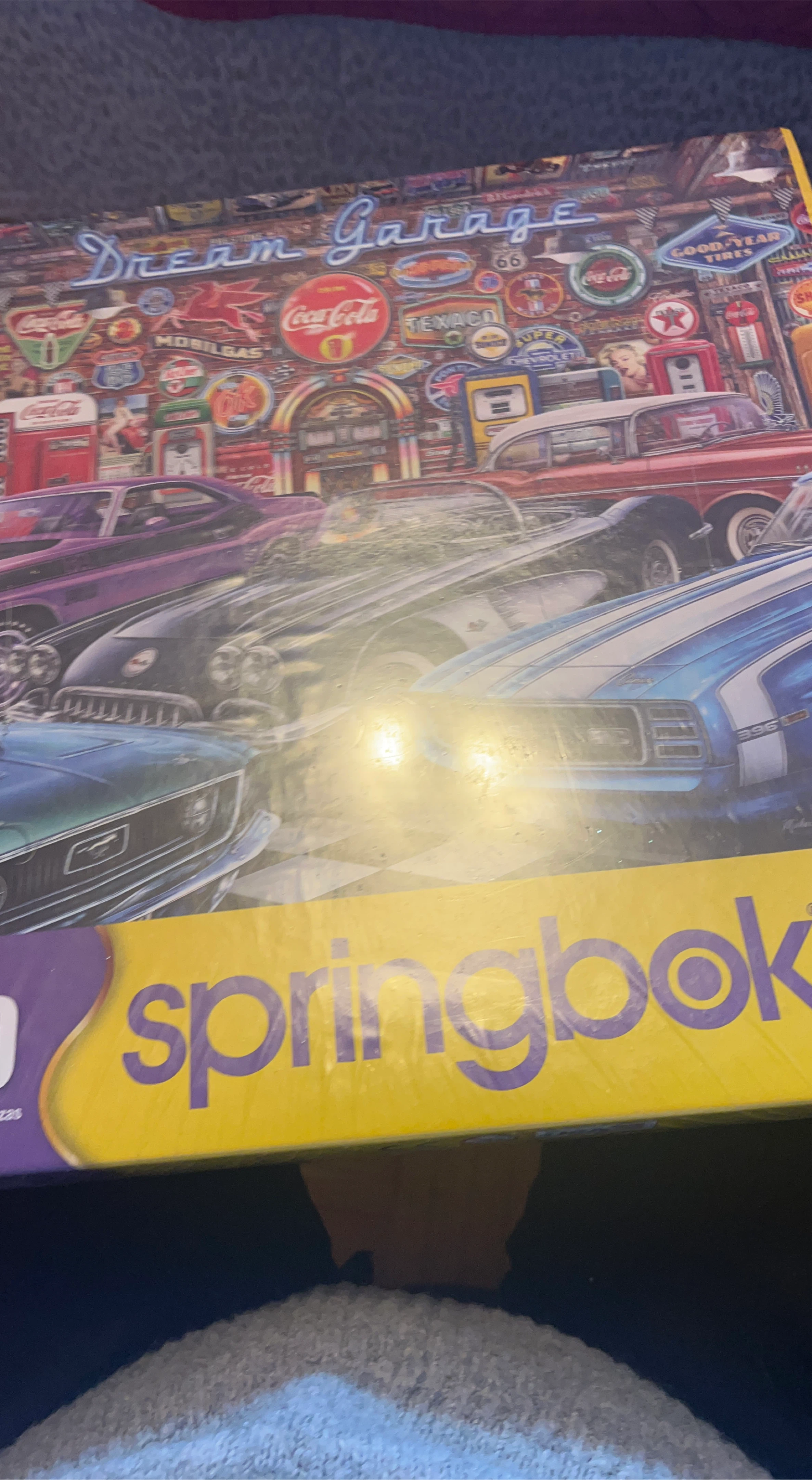 Springbok 1000 Piece Soda Cans & Dream Garage Puzzles