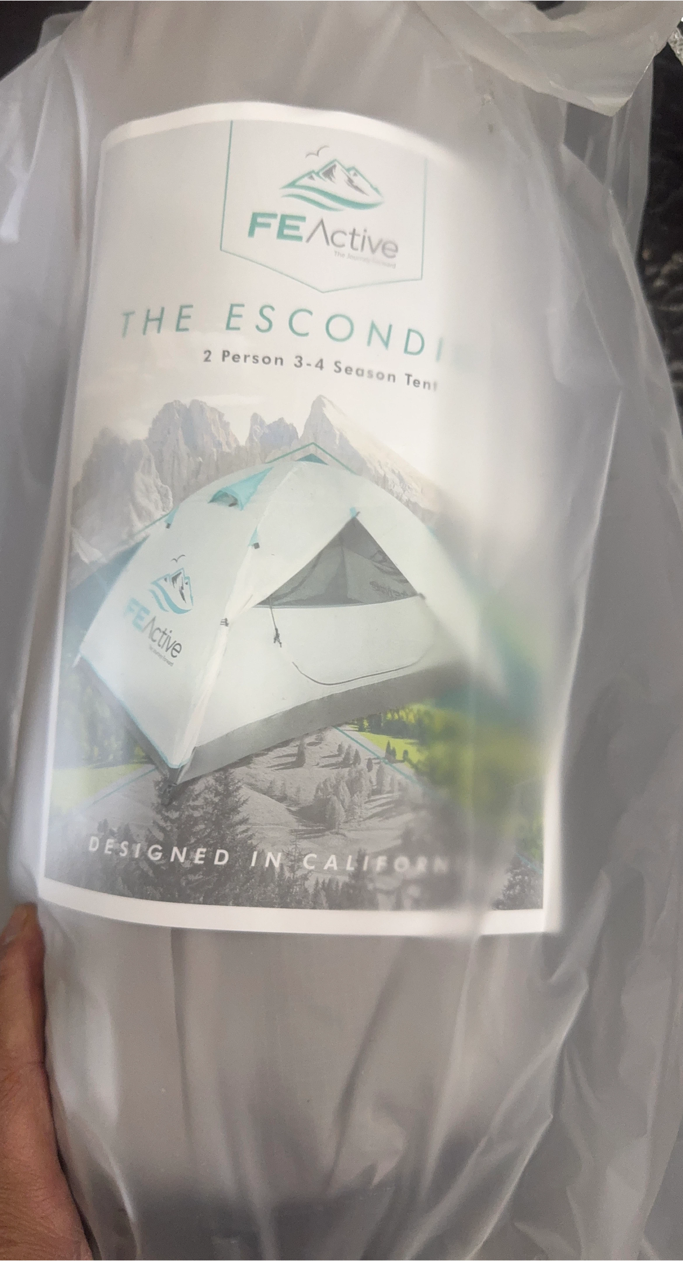 FE Active The Escondido 2 Person 3-4 Season Tent
