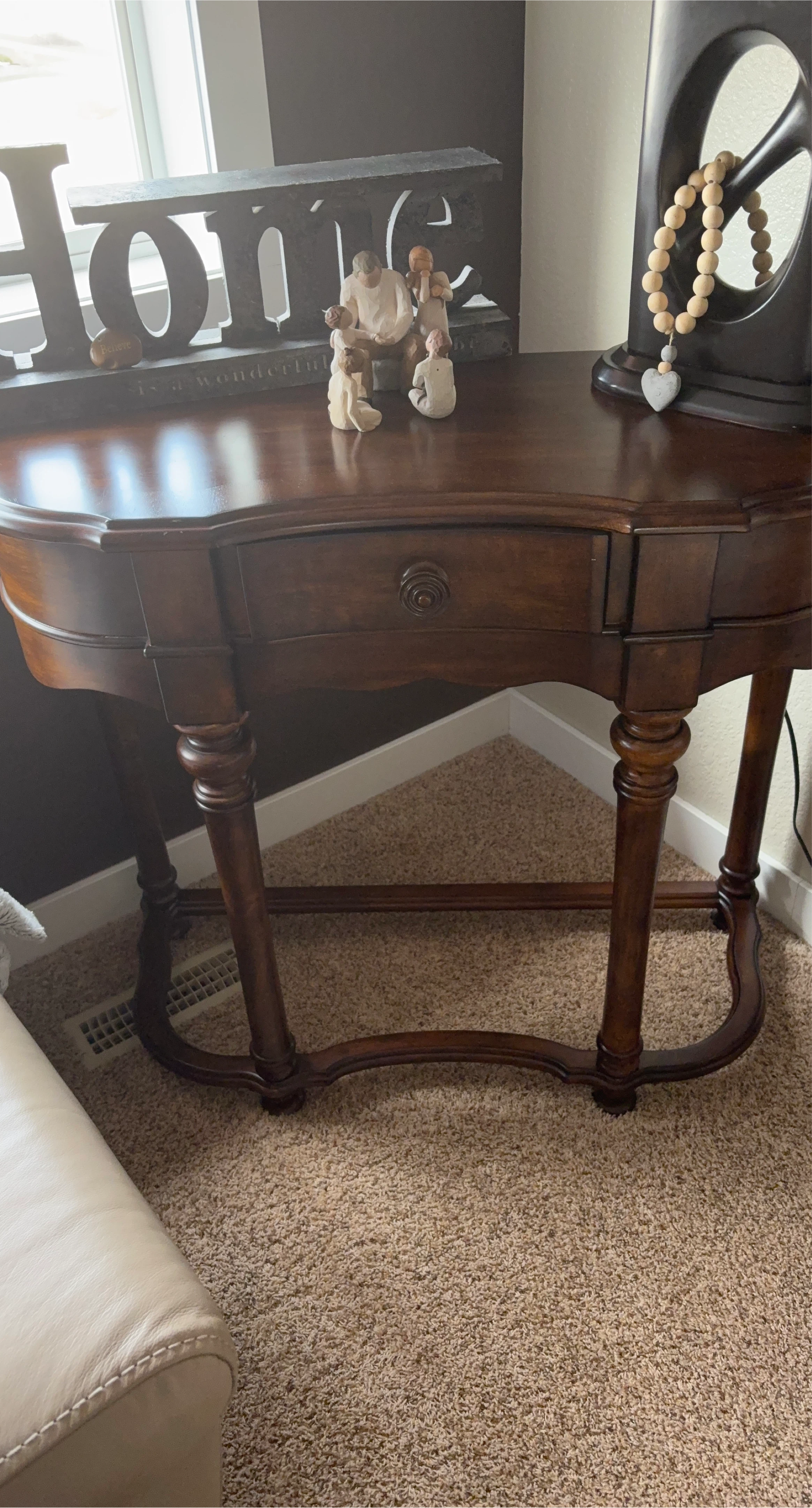 Antique Wooden Console Table