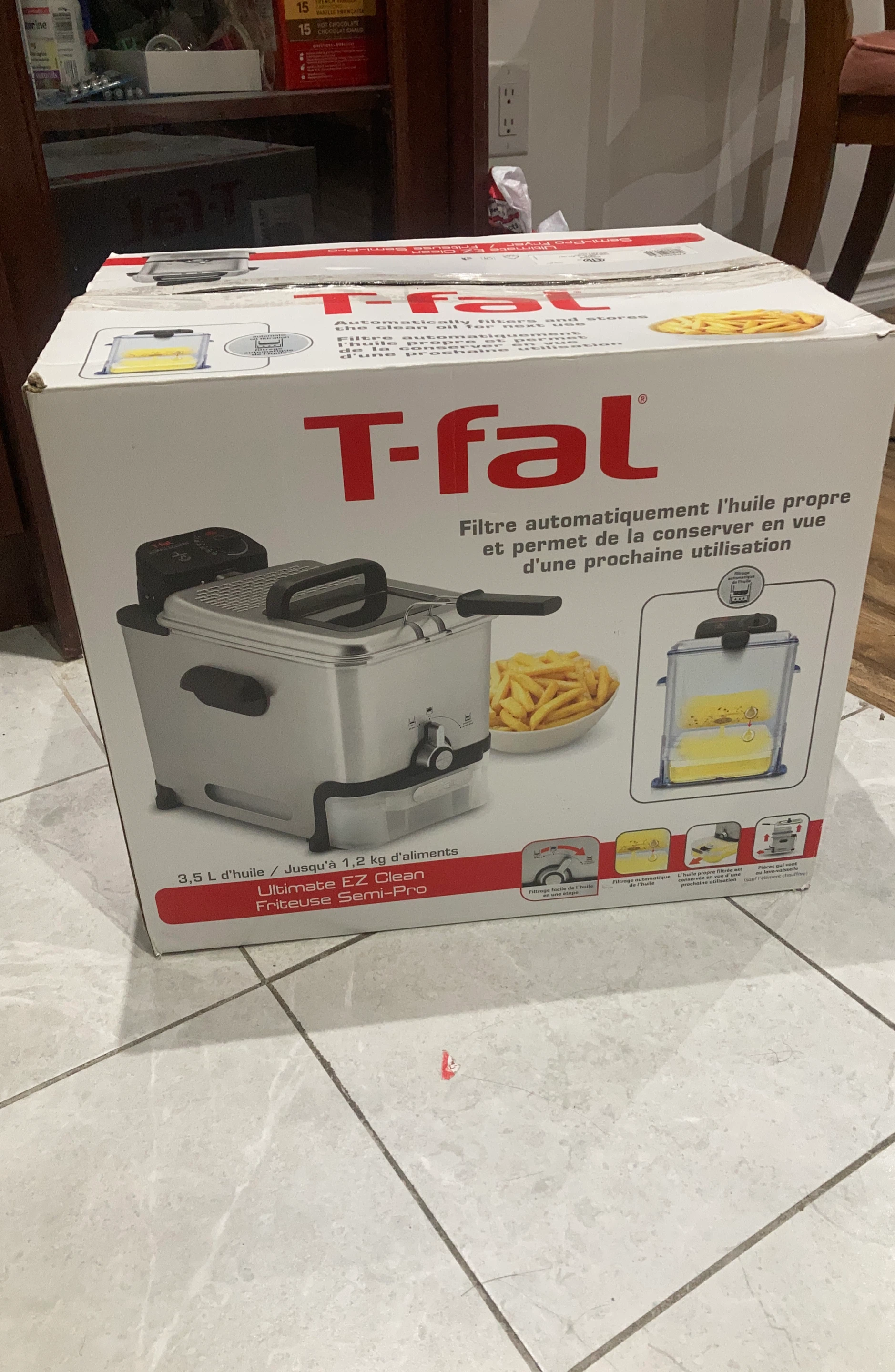 T-fal Ultimate EZ Clean Semi-Pro Deep Fryer