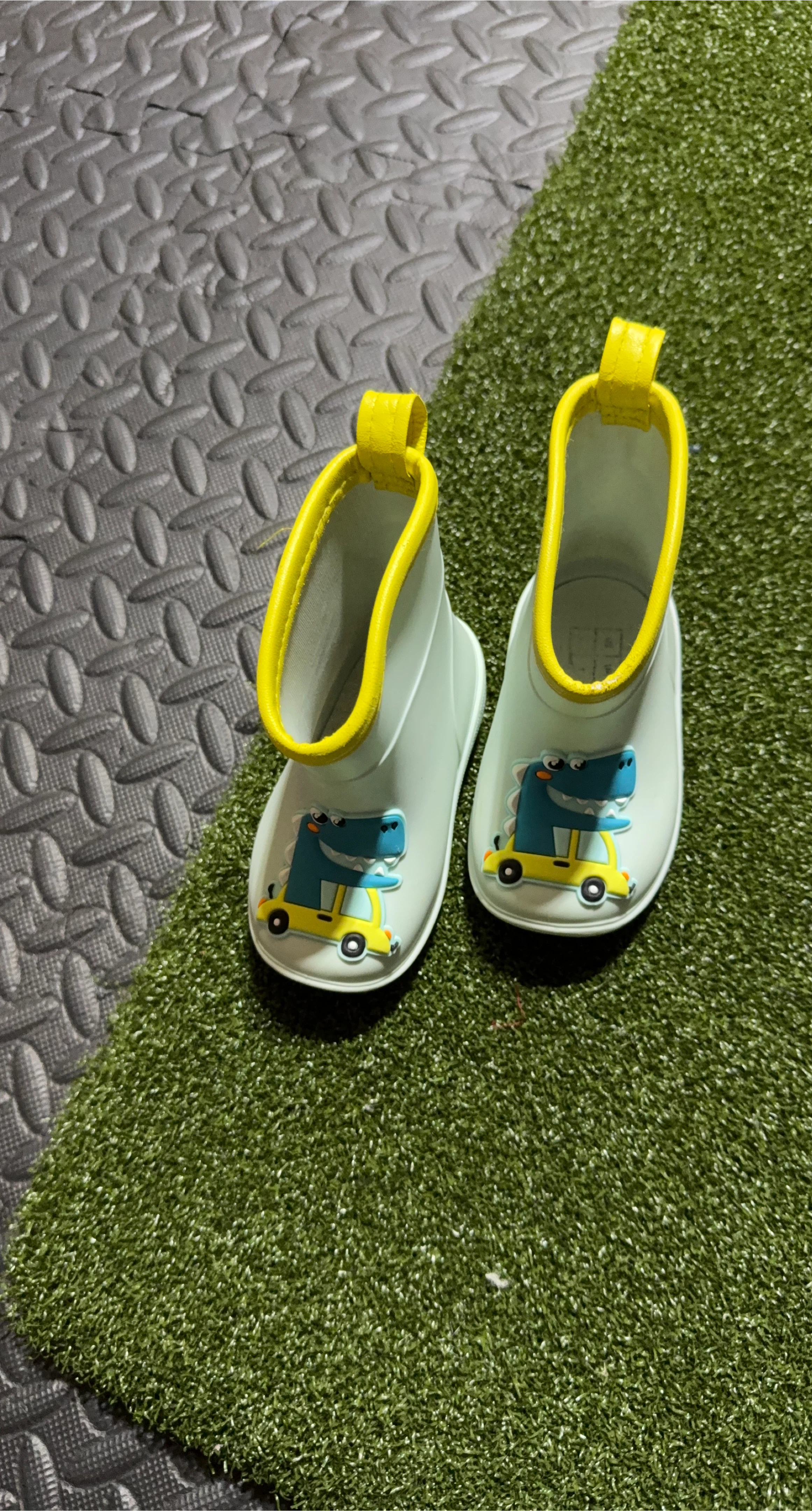 Kids Dinosaur Rain Boots