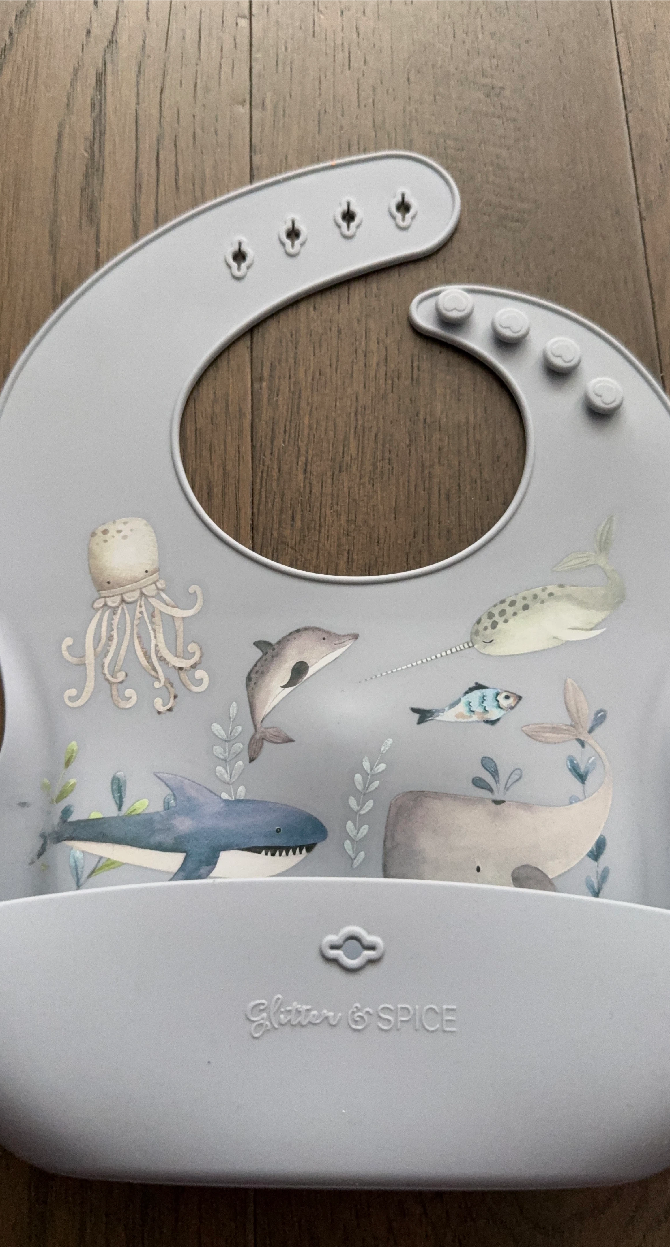 Glitter & Spice Baby Bib