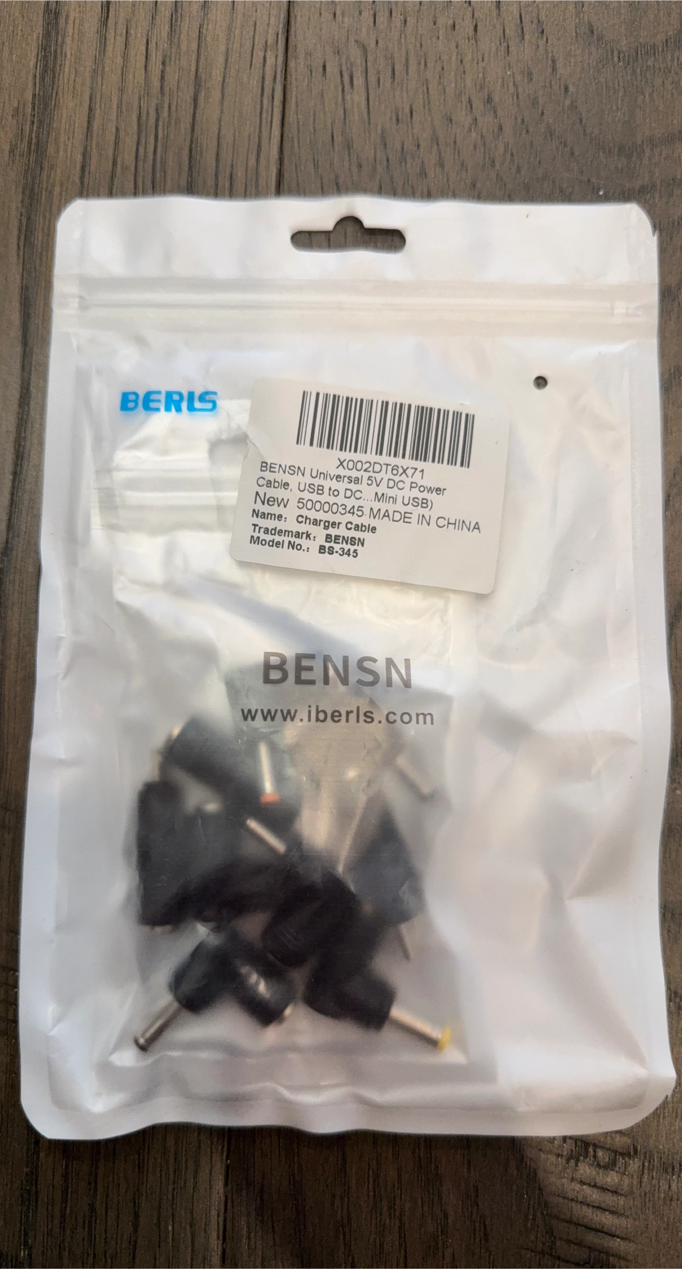 🥕BENSN Universal 5V DC Power Cable USB to DC