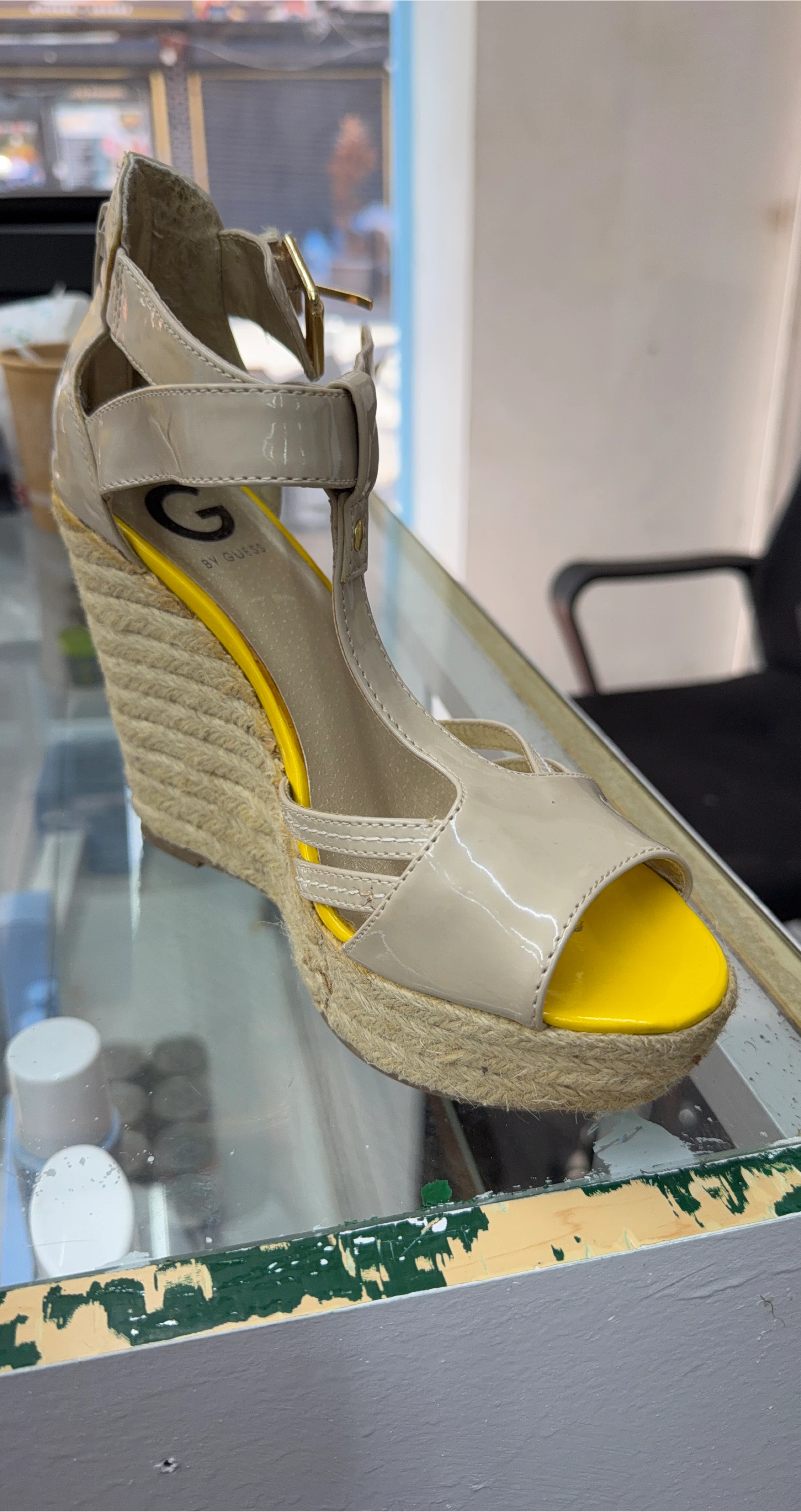 Guess Wedge Espadrille Sandals
