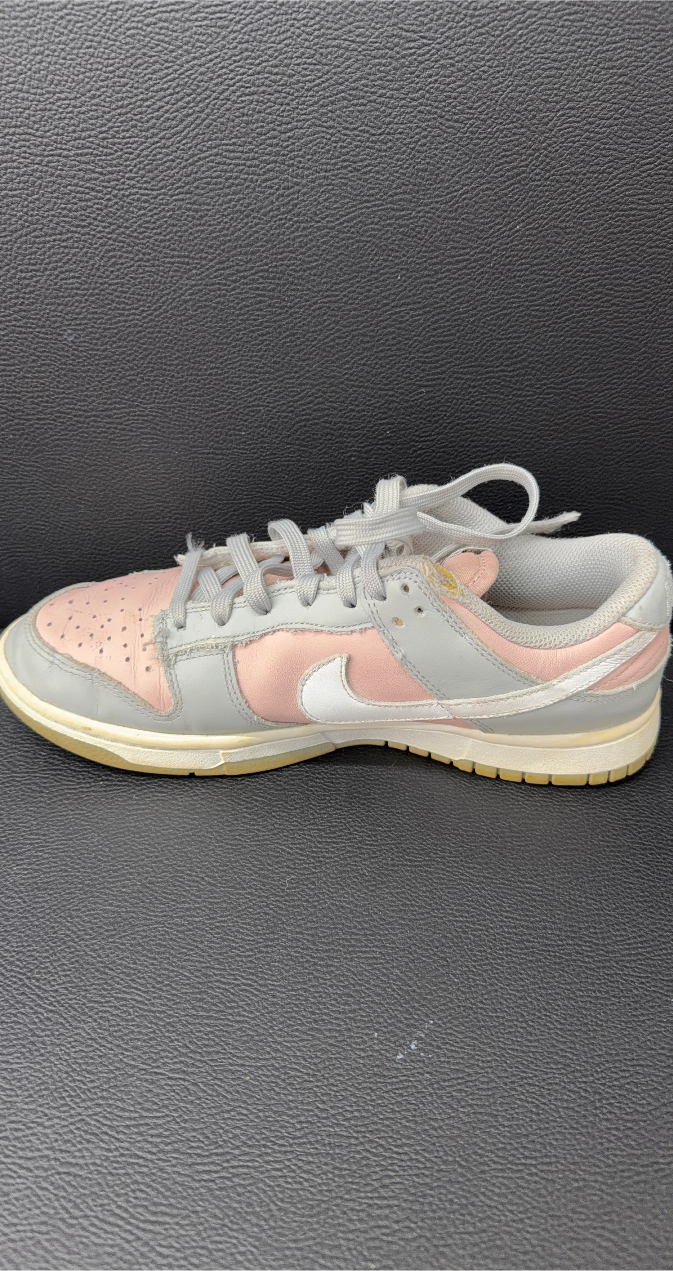 Nike Dunk Low Women's Pink and Grey Sneakers