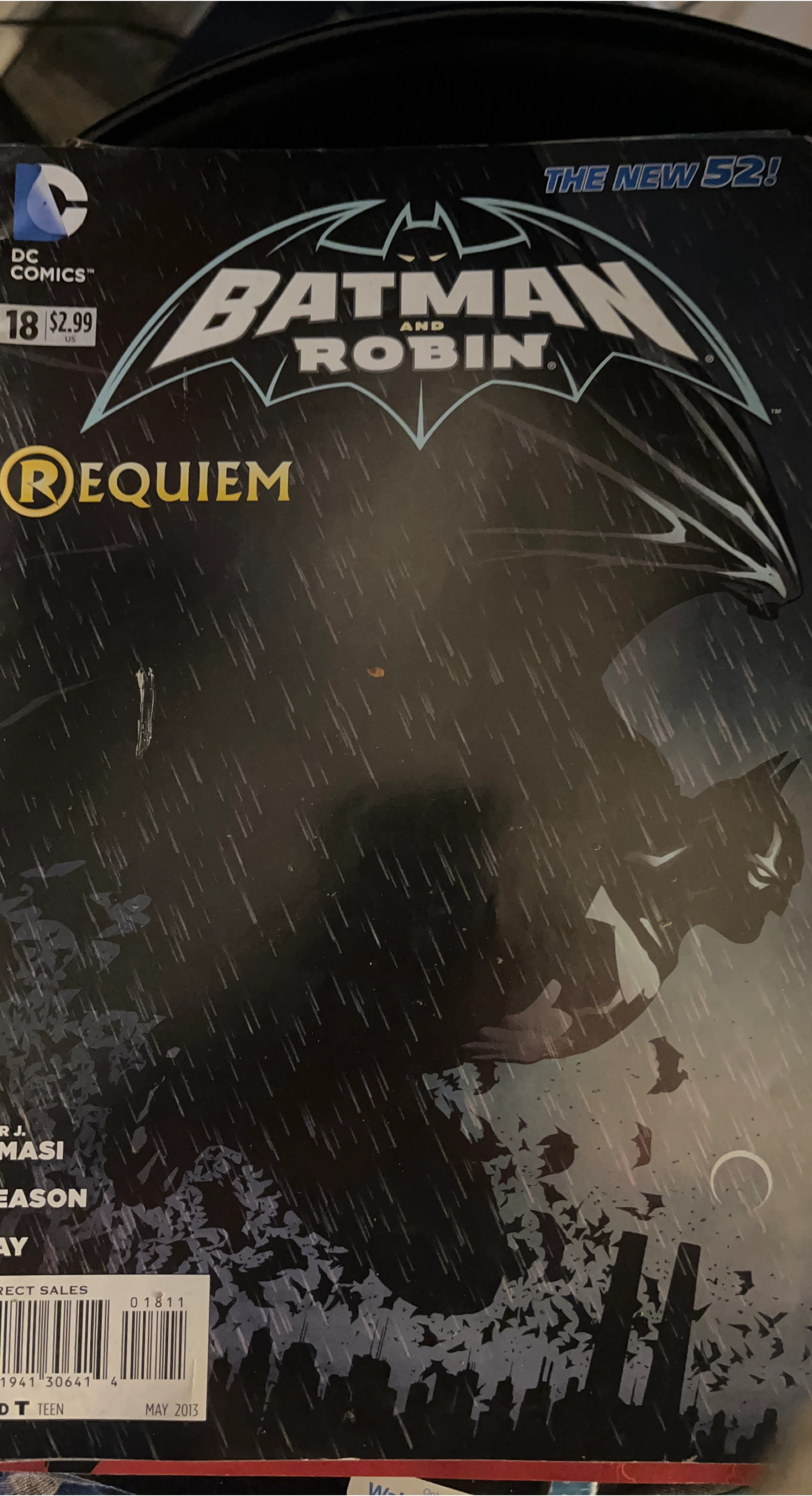 Batman and Robin #18 Requiem Comic Book