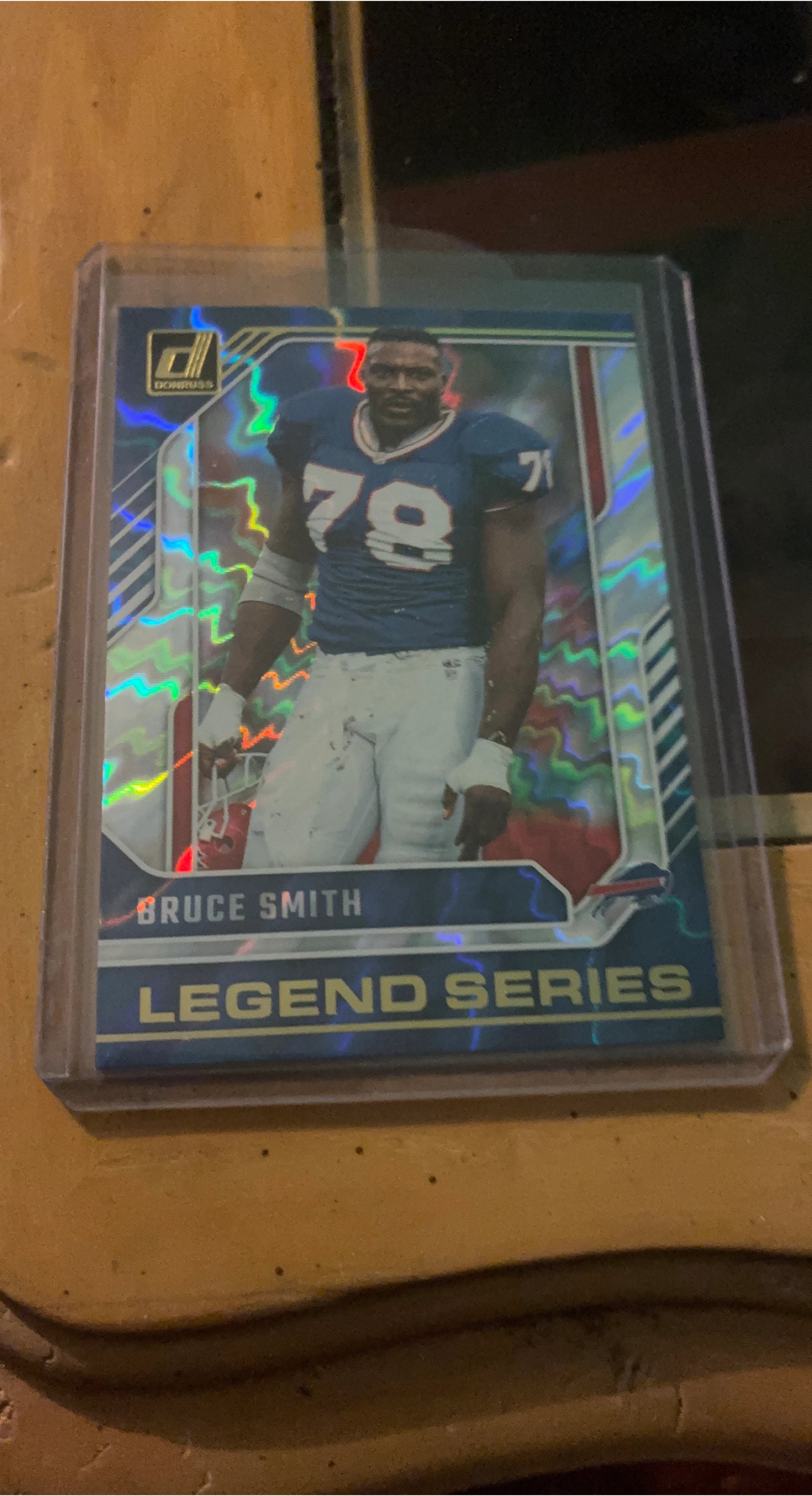 Donruss Legend Series Bruce Smith Football Card