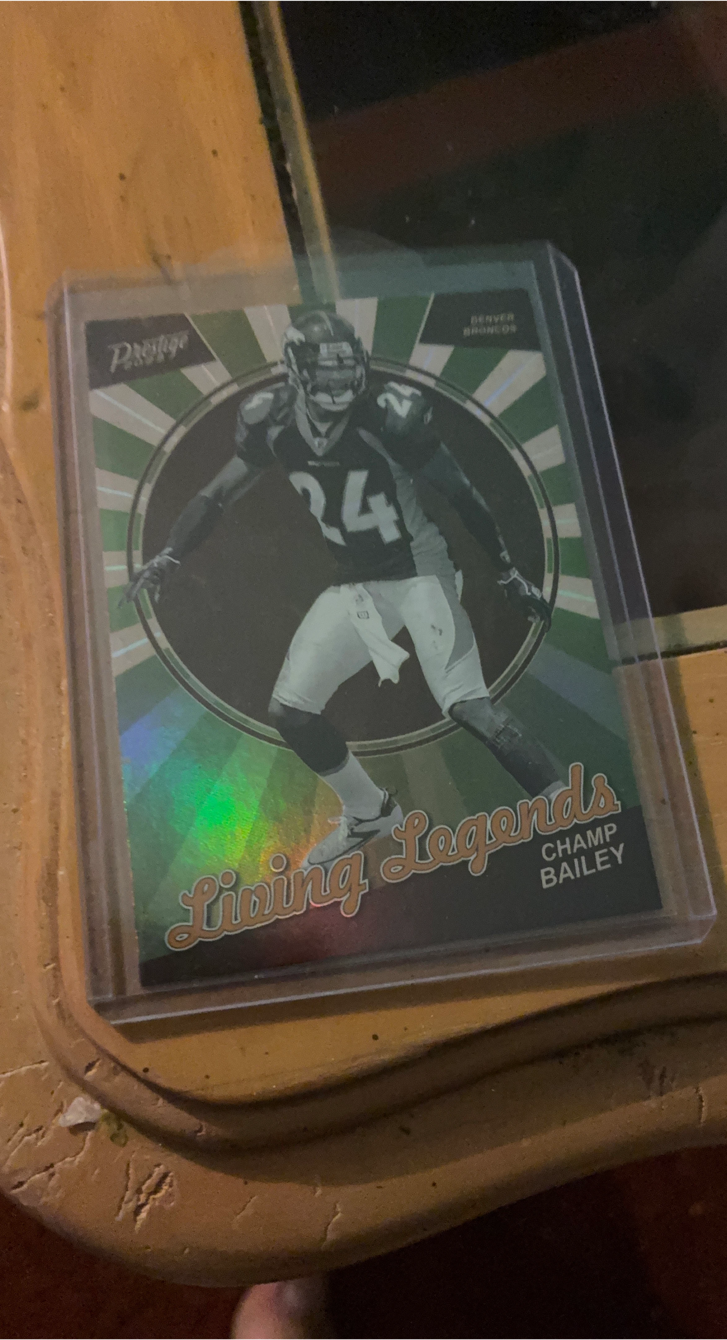 Prestige Living Legends Champ Bailey Football Card