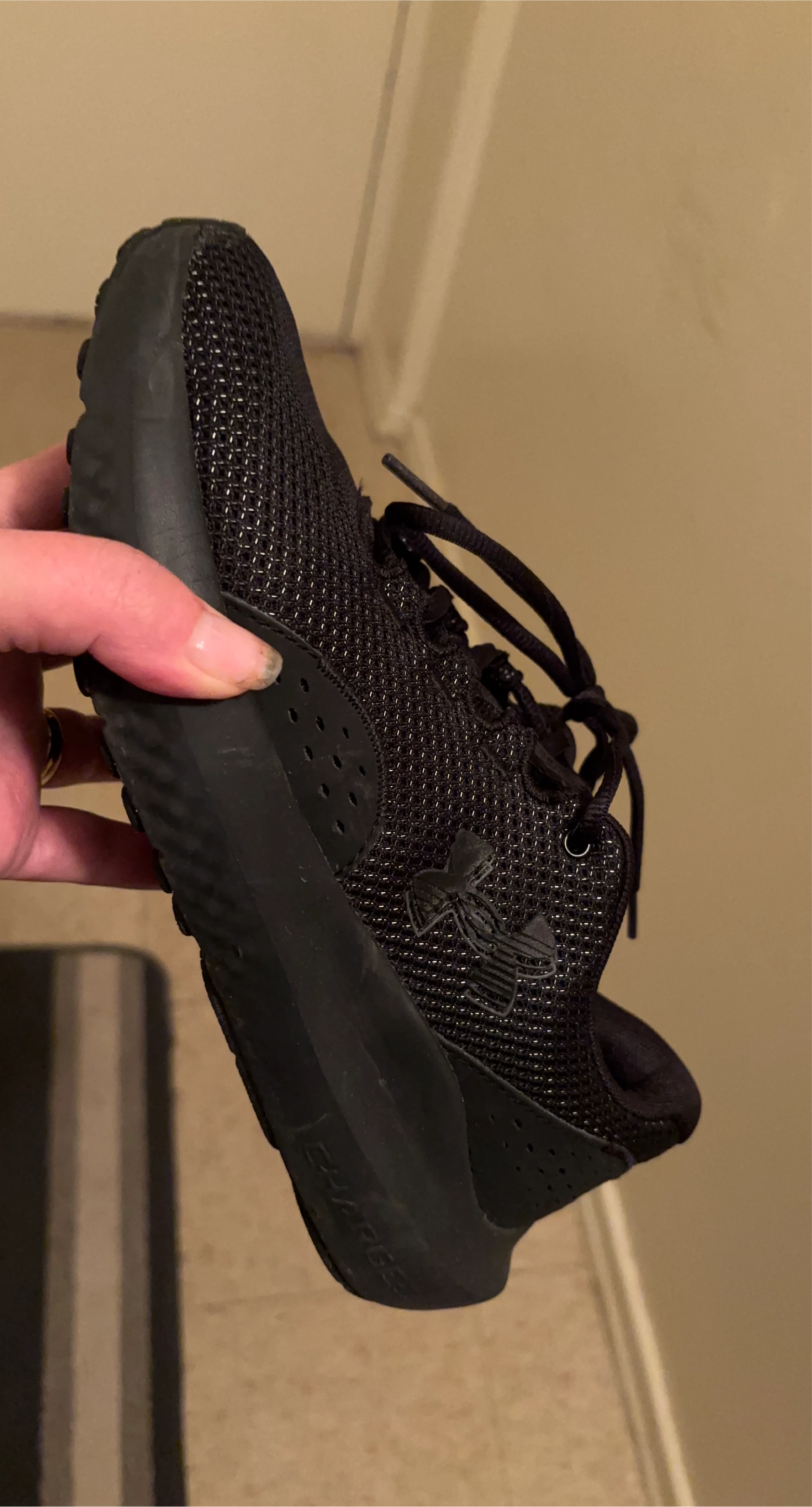 Under Armour Black Running Shoes