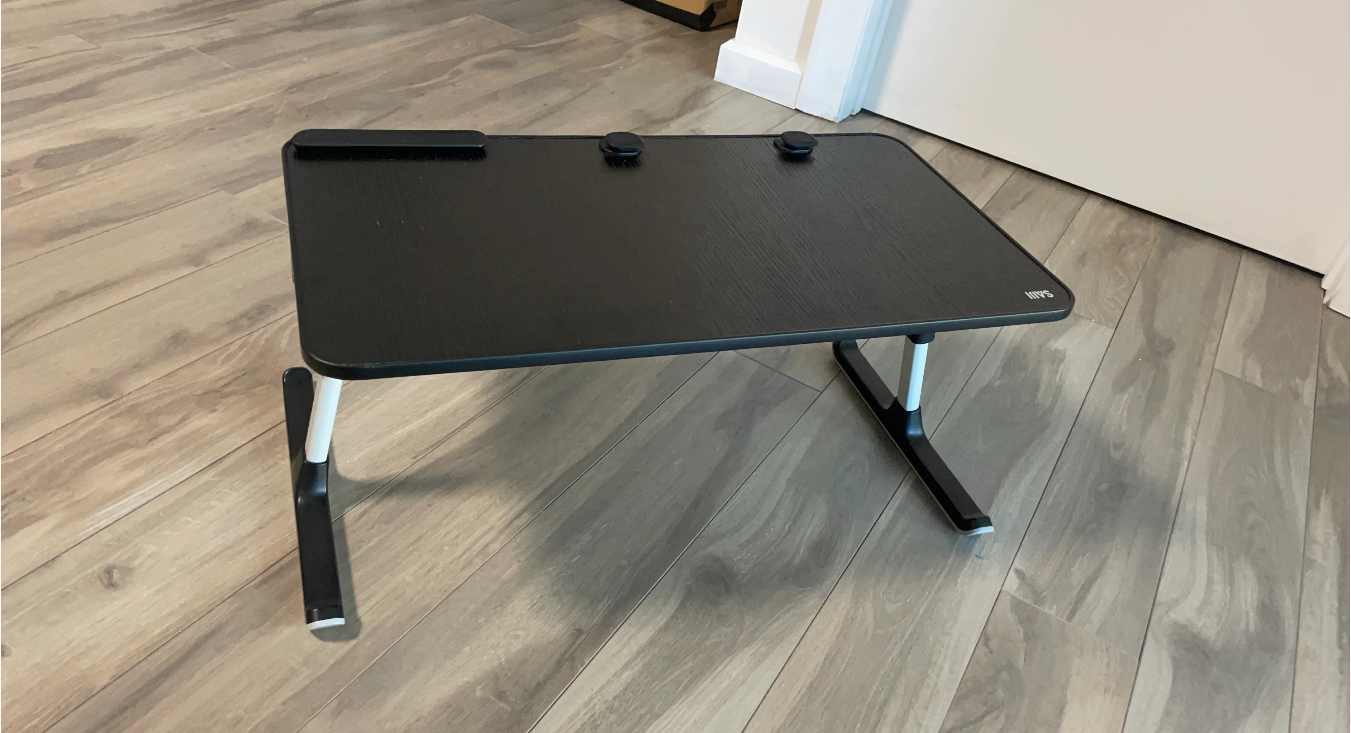 Black Folding Laptop Bed Tray Table