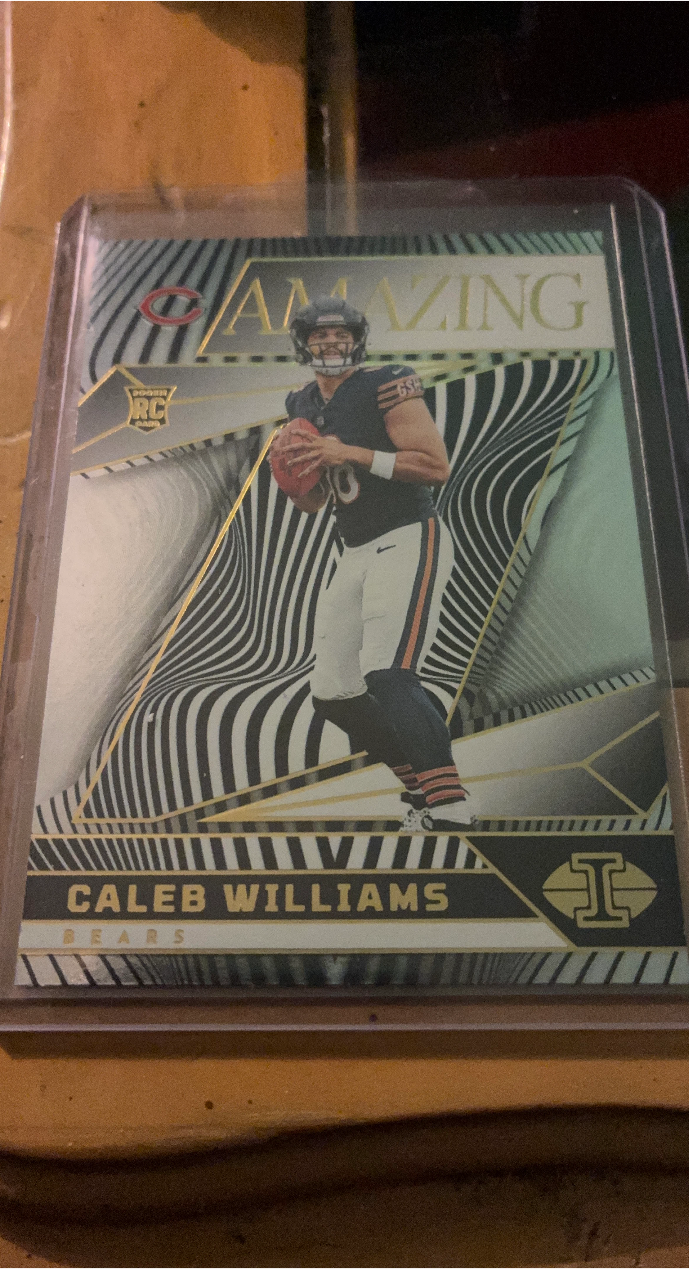 Caleb Williams Chicago Bears Football Card