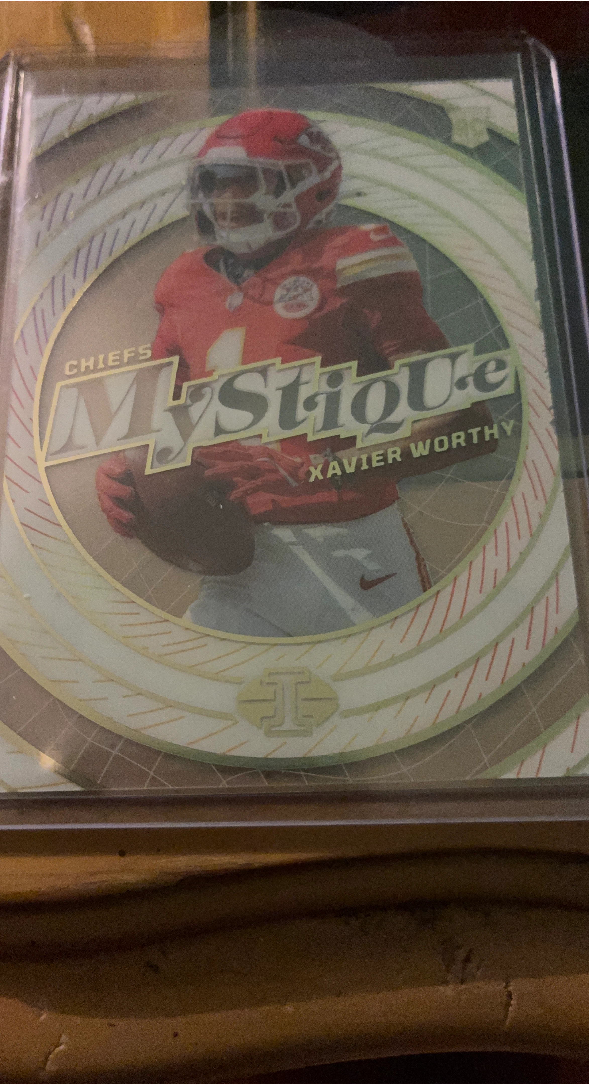 Xavier Worthy Kansas City Chiefs Mystique Football Card