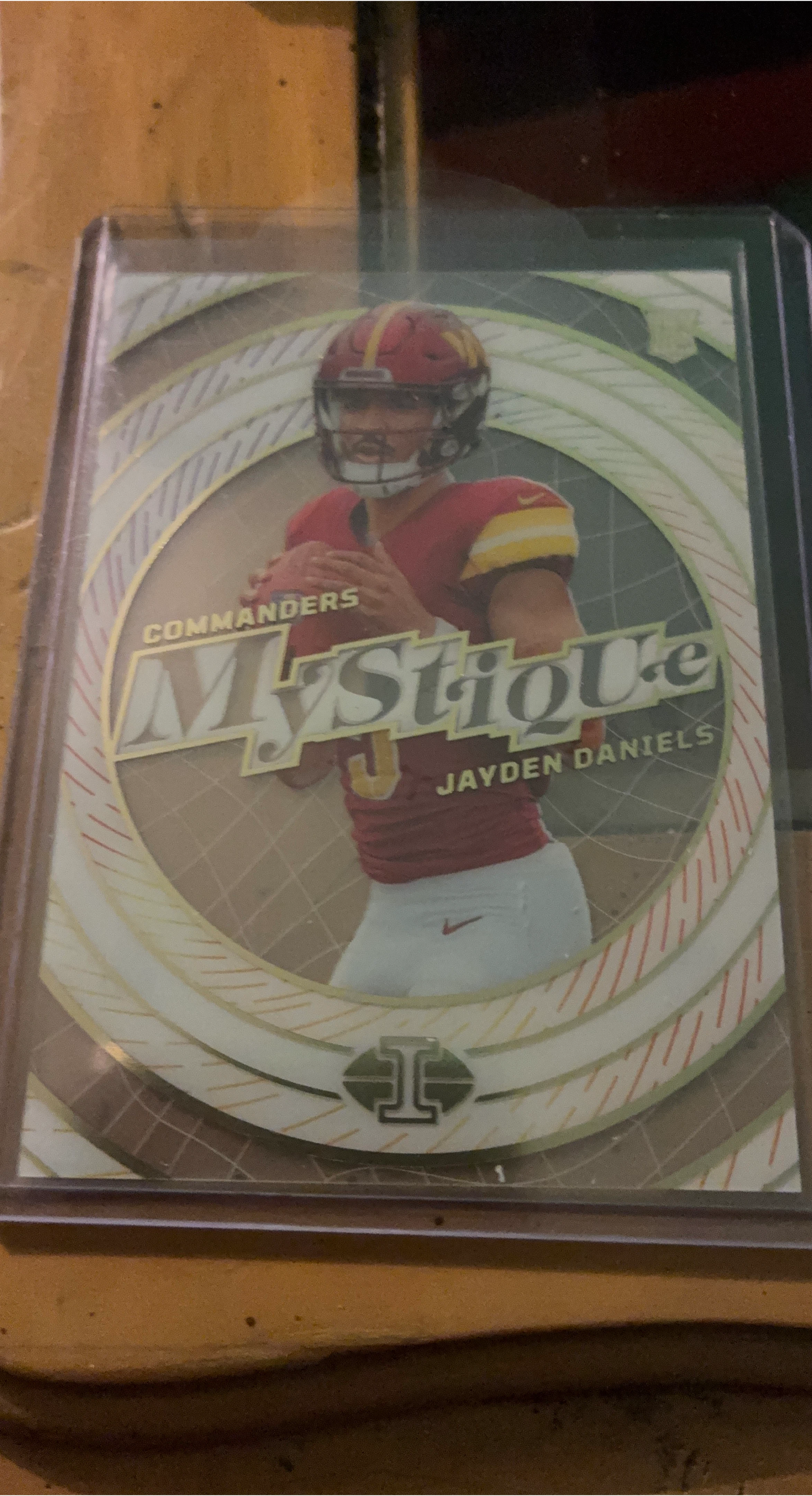 Panini Mystique Jayden Daniels Commanders RC Rookie Card