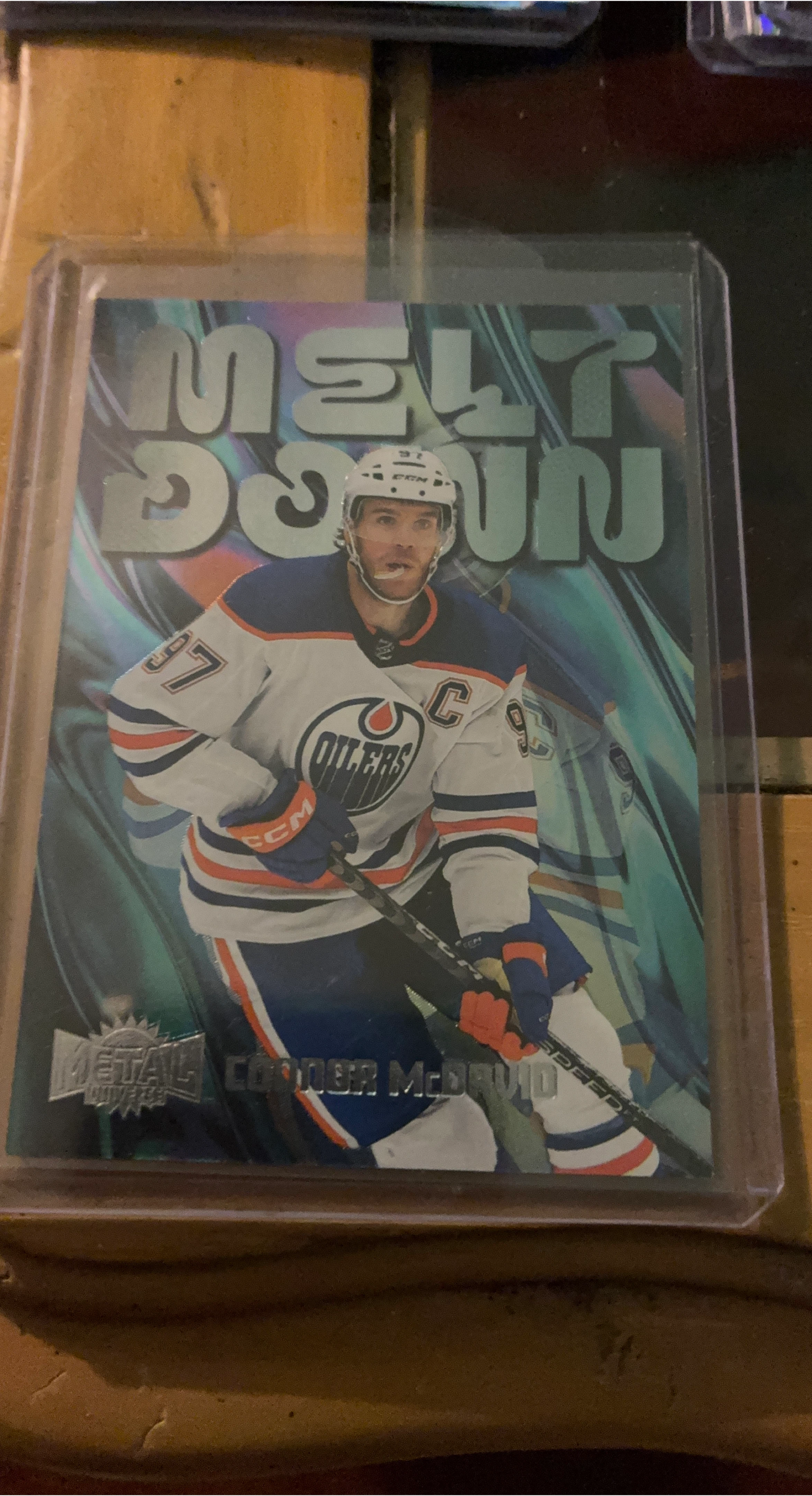 2023-24 Upper Deck Connor McDavid "Meltdown" Hockey Card