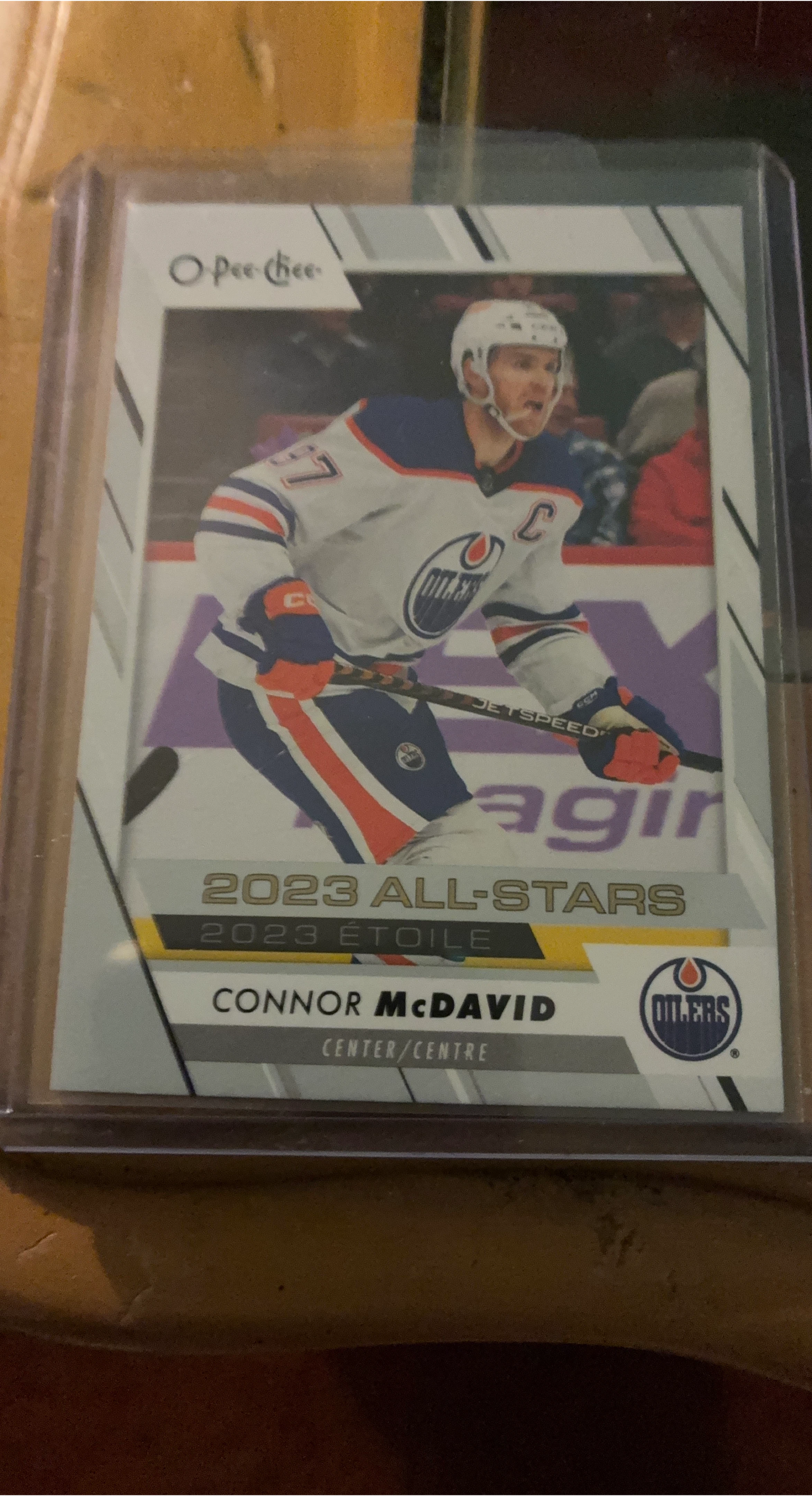2023 O-Pee-Chee Connor McDavid All-Stars Hockey Card