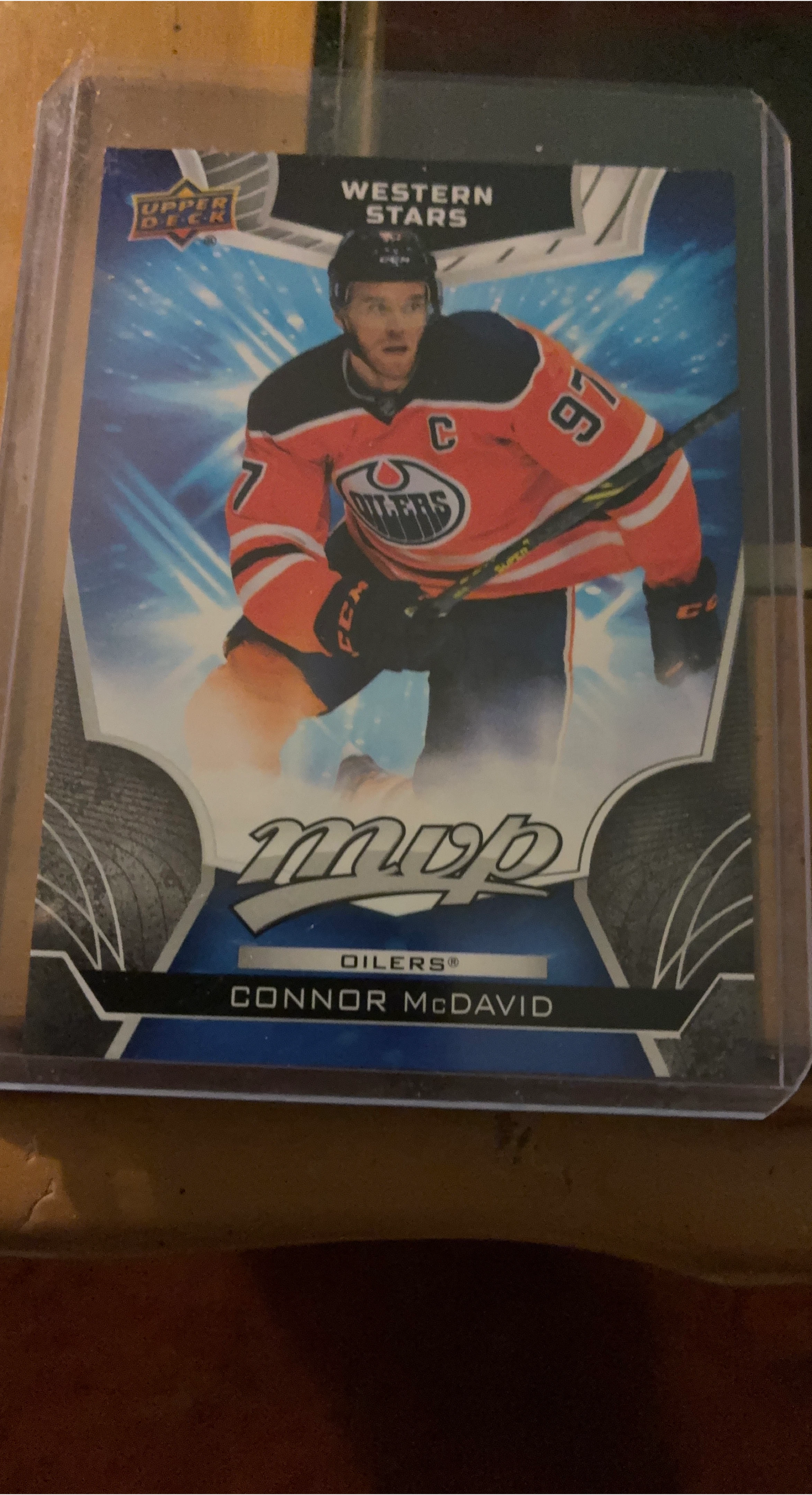 Upper Deck Connor McDavid Edmonton Oilers Hockey Card