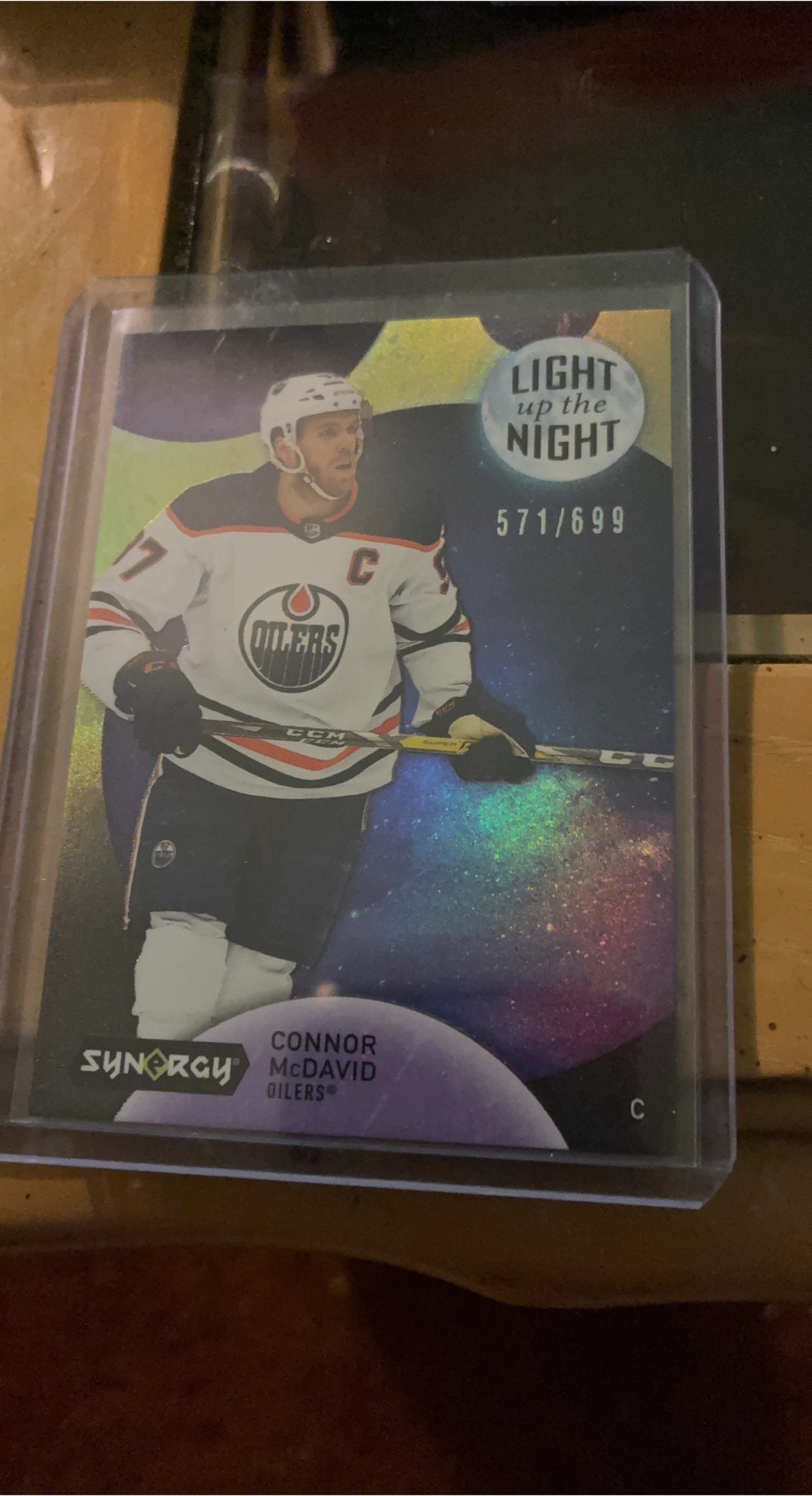 2019-20 Upper Deck Synergy McDavid Light Up The Night 571/699