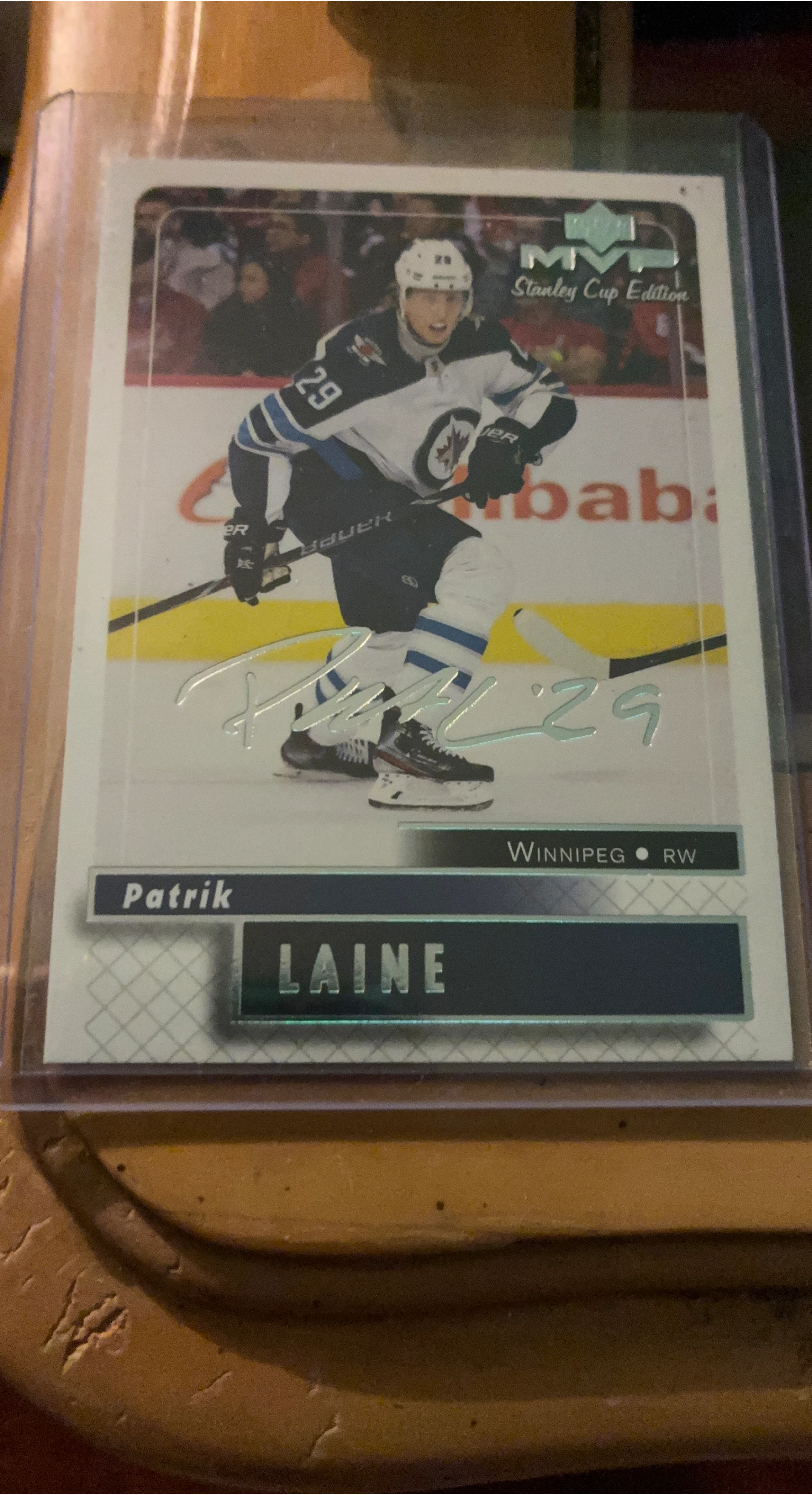 Patrik Laine 2021-22 MVP Stanley Cup Edition Hockey Card