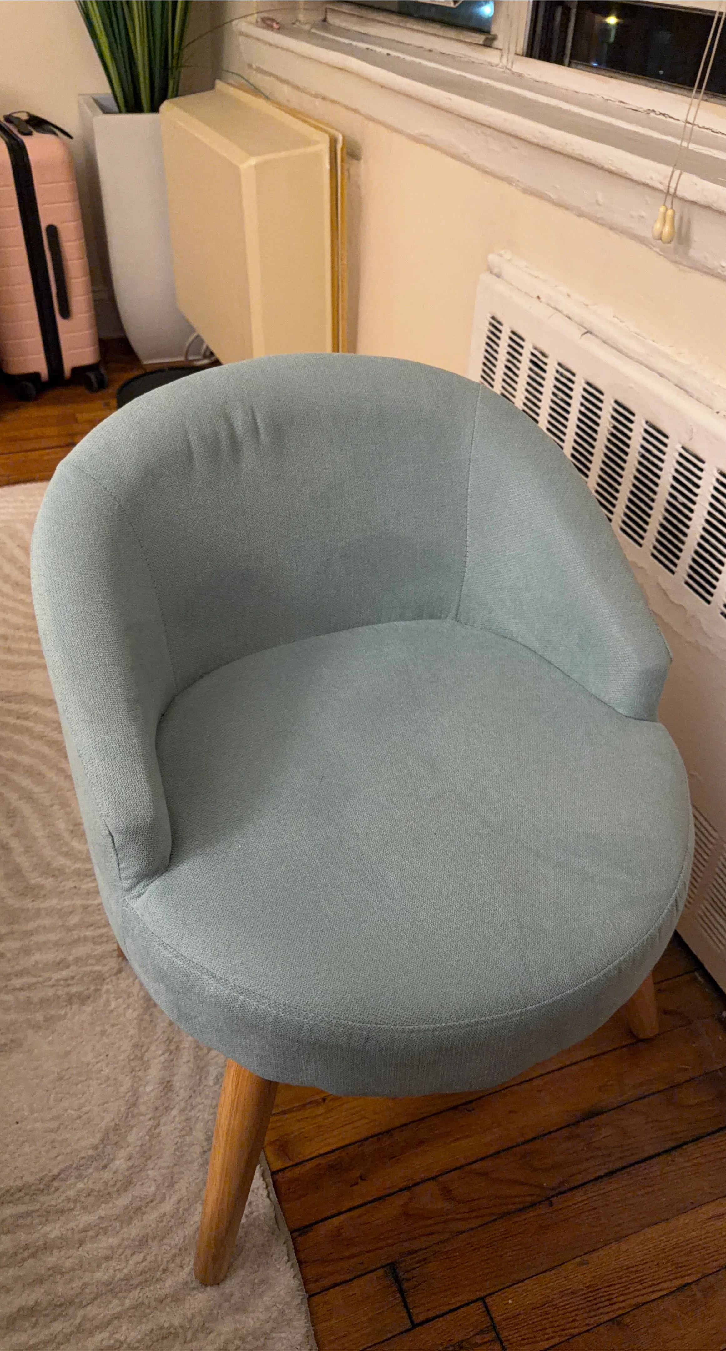 Light Blue Accent Chair