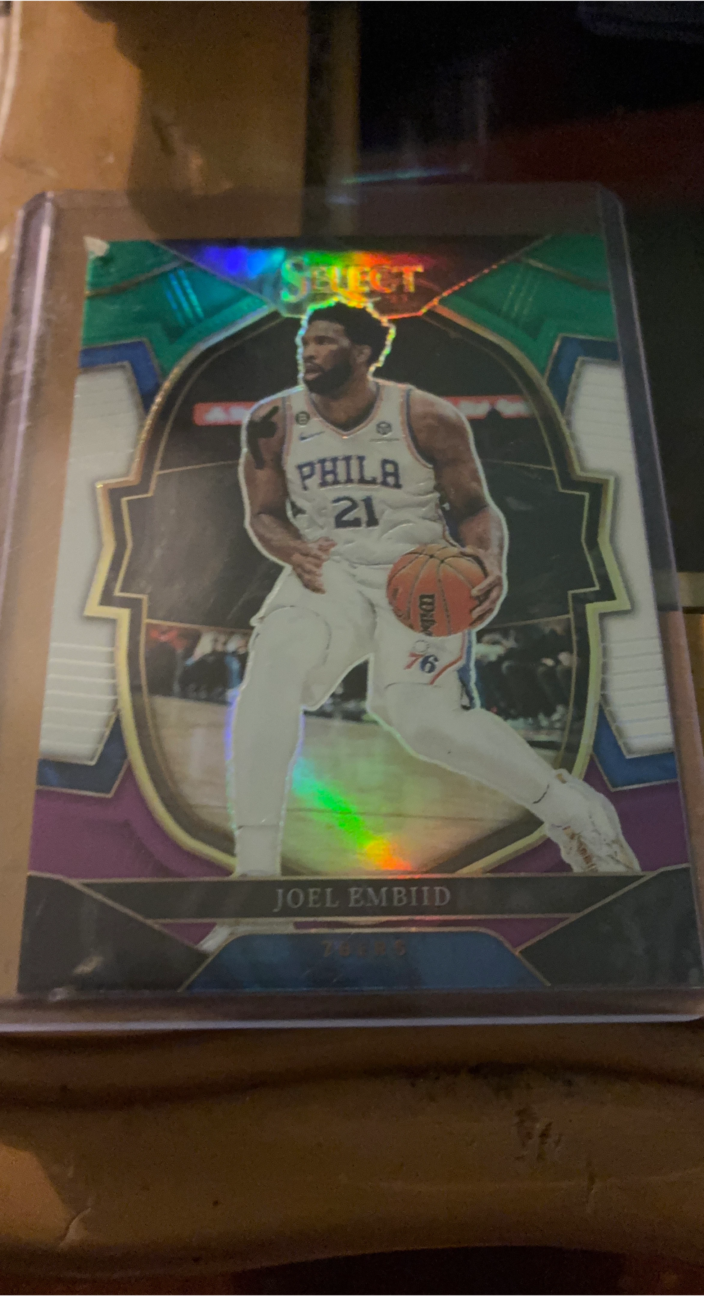 2020-21 Panini Select Joel Embiid Basketball Card