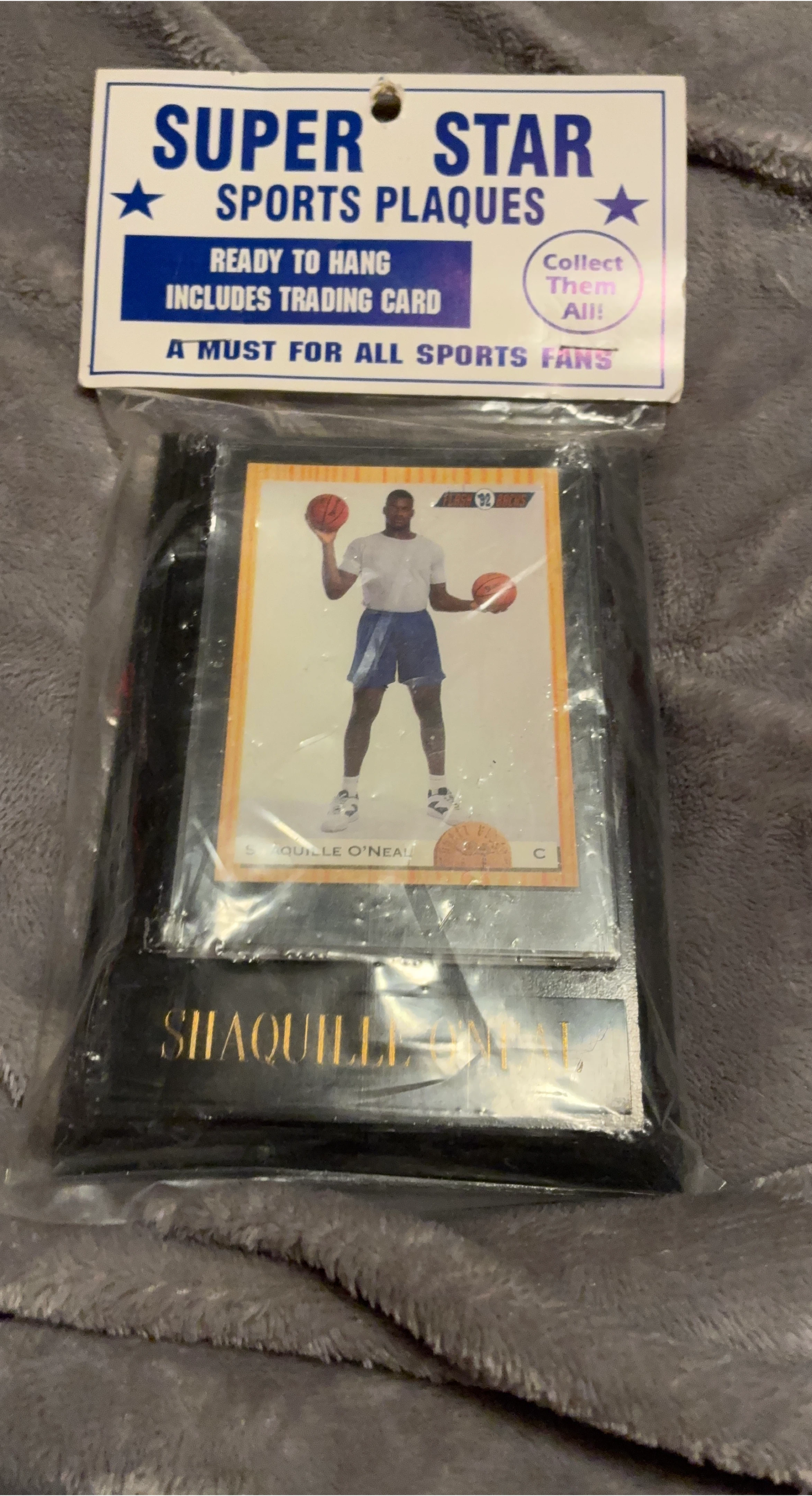 Super Star Sports Plaque - Shaquille O'Neal