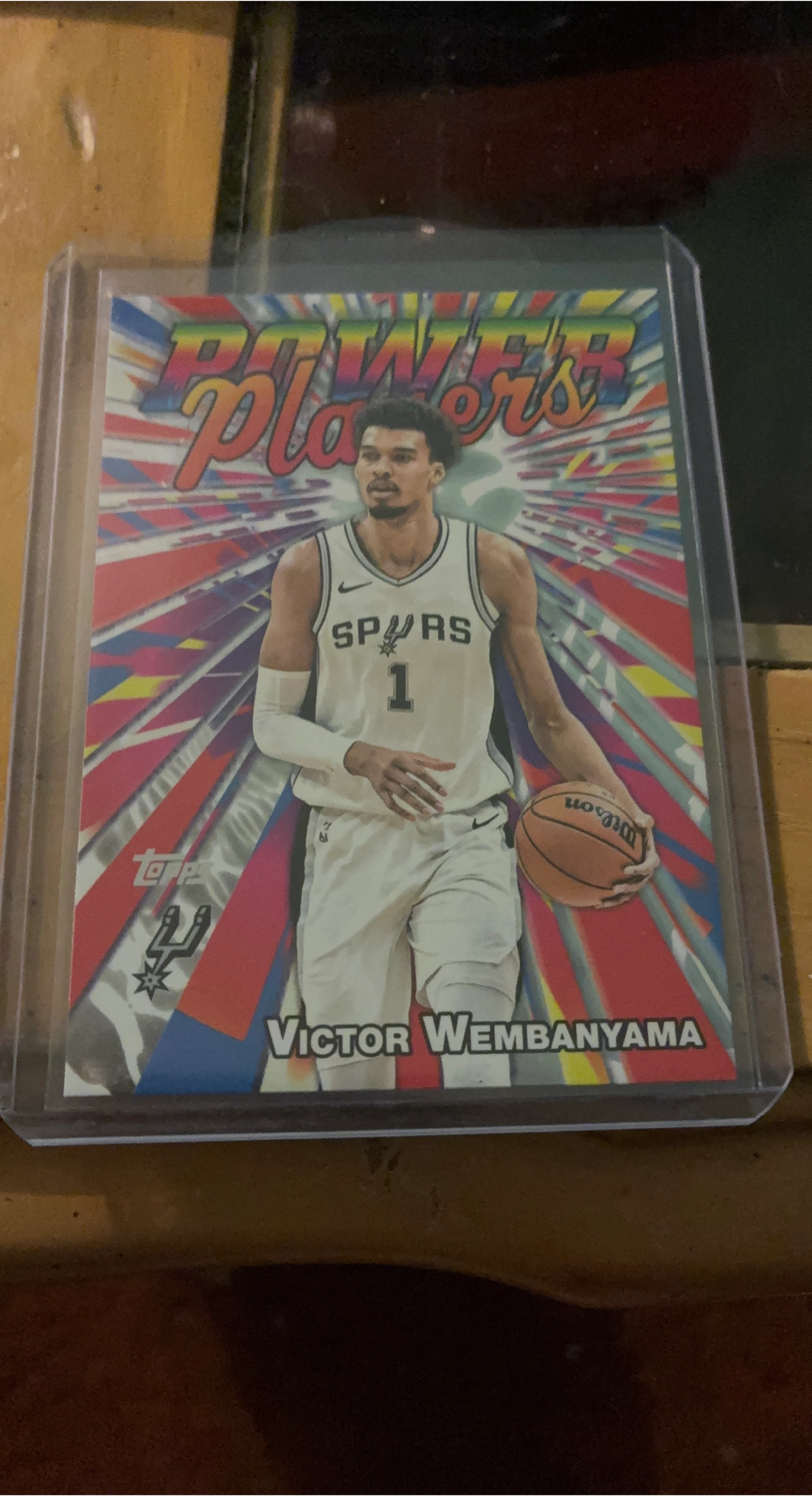Topps Victor Wembanyama Power Players Basketball Card