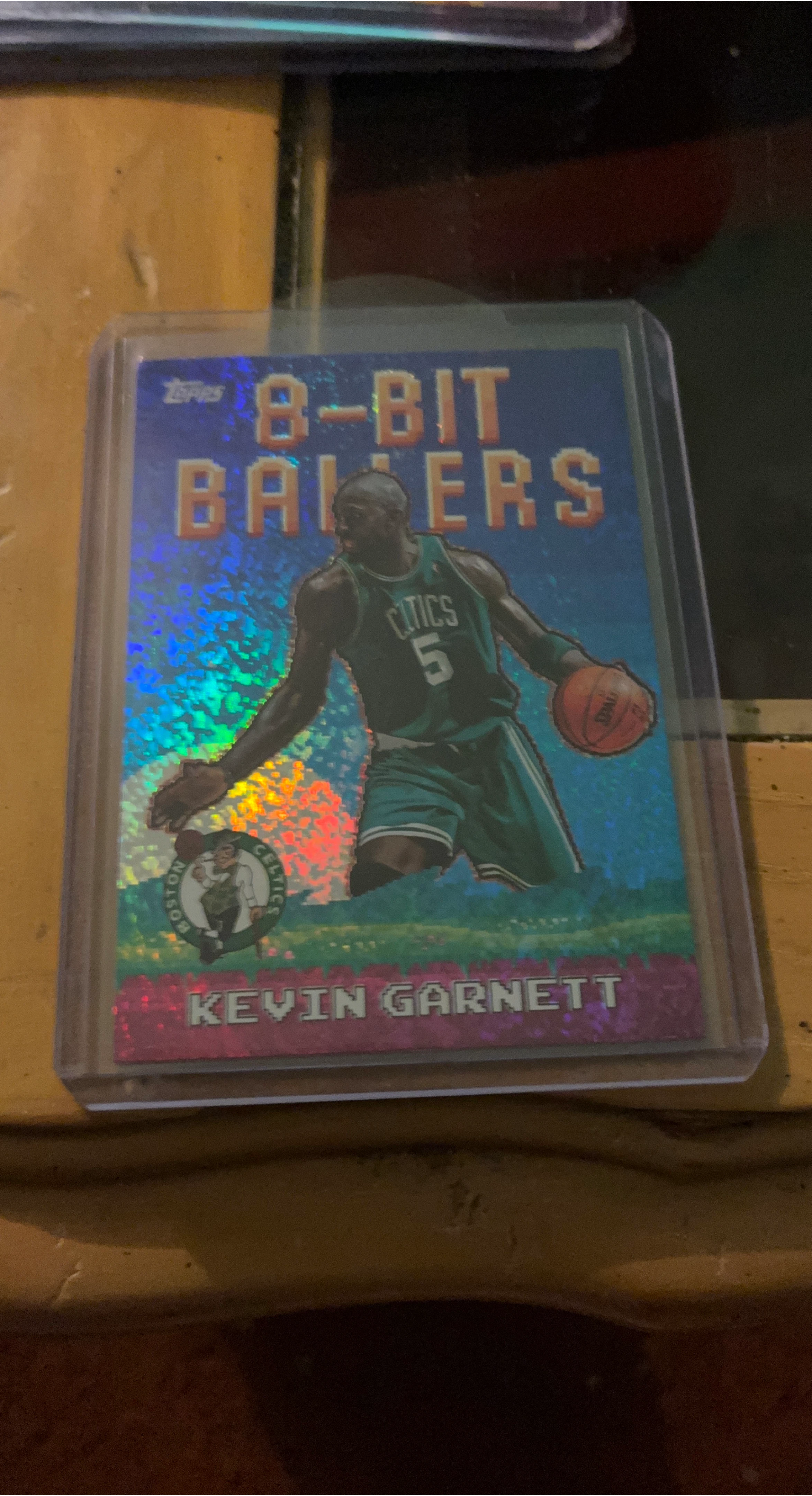 Topps 8-Bit Ballers Kevin Garnett Basketball Card