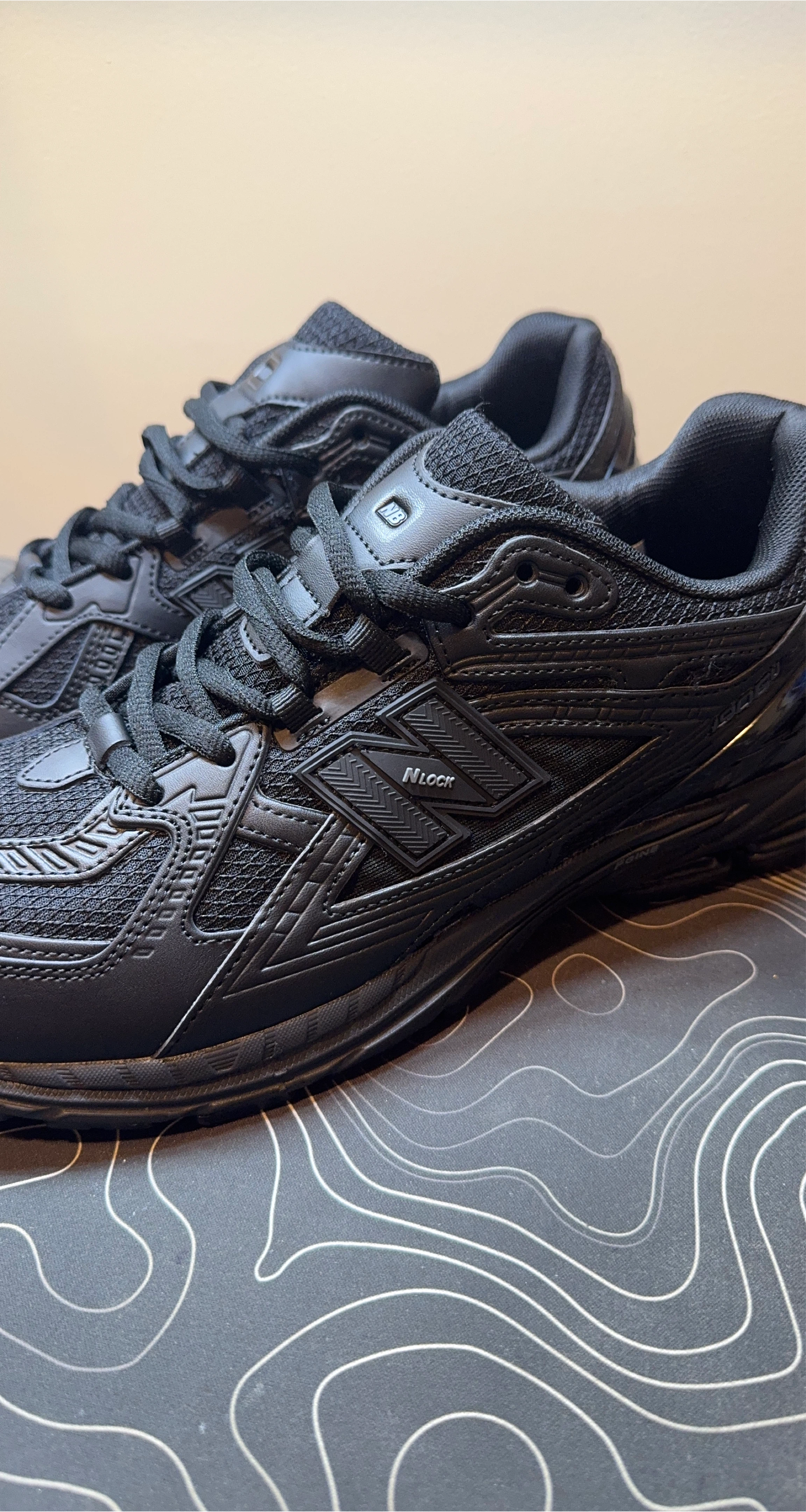 New Balance 1906D Men's Running Shoes Black Size 9.5