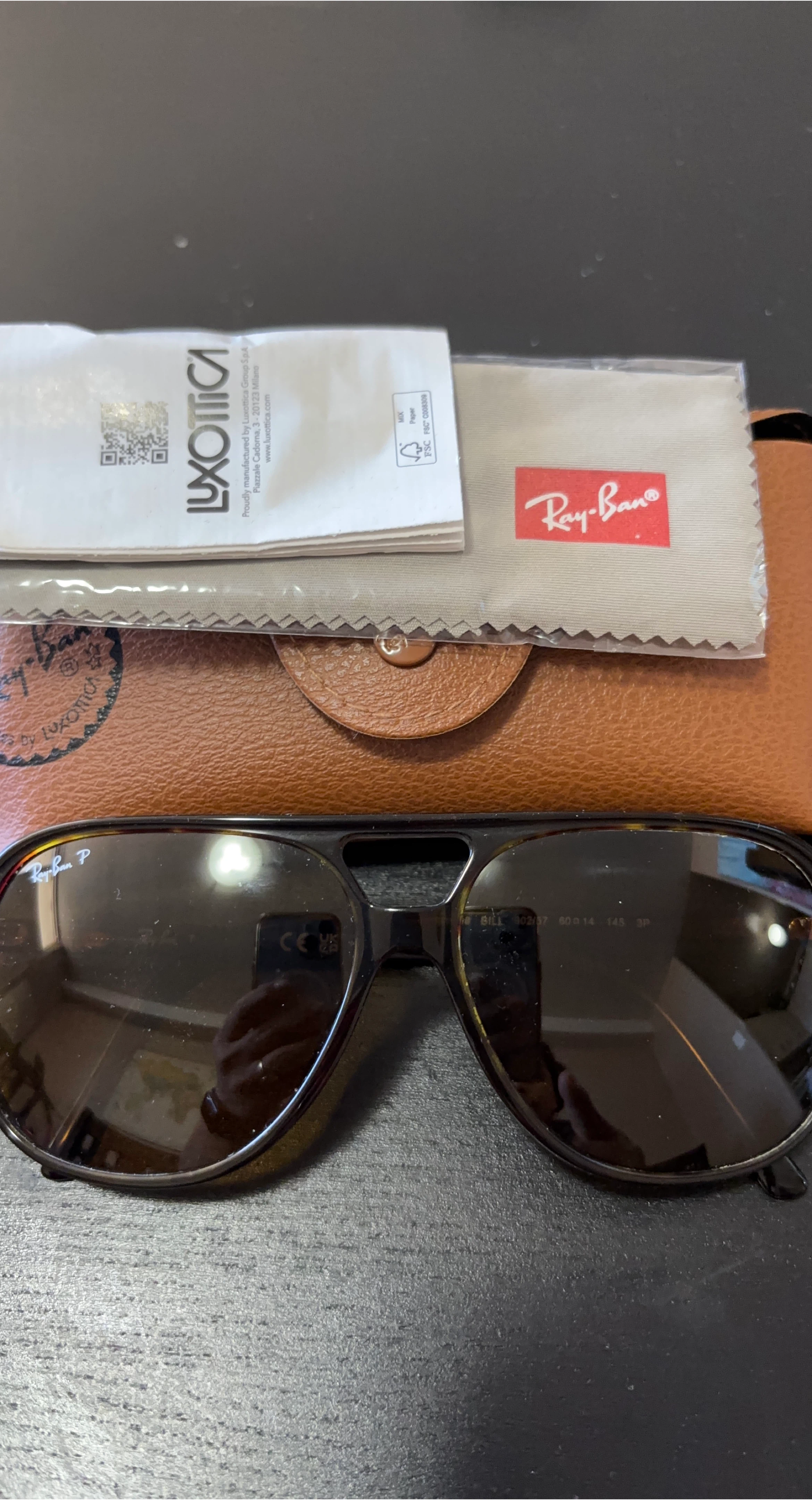 Ray-Ban P Sunglasses BILL 902/57 60-14 145 3P