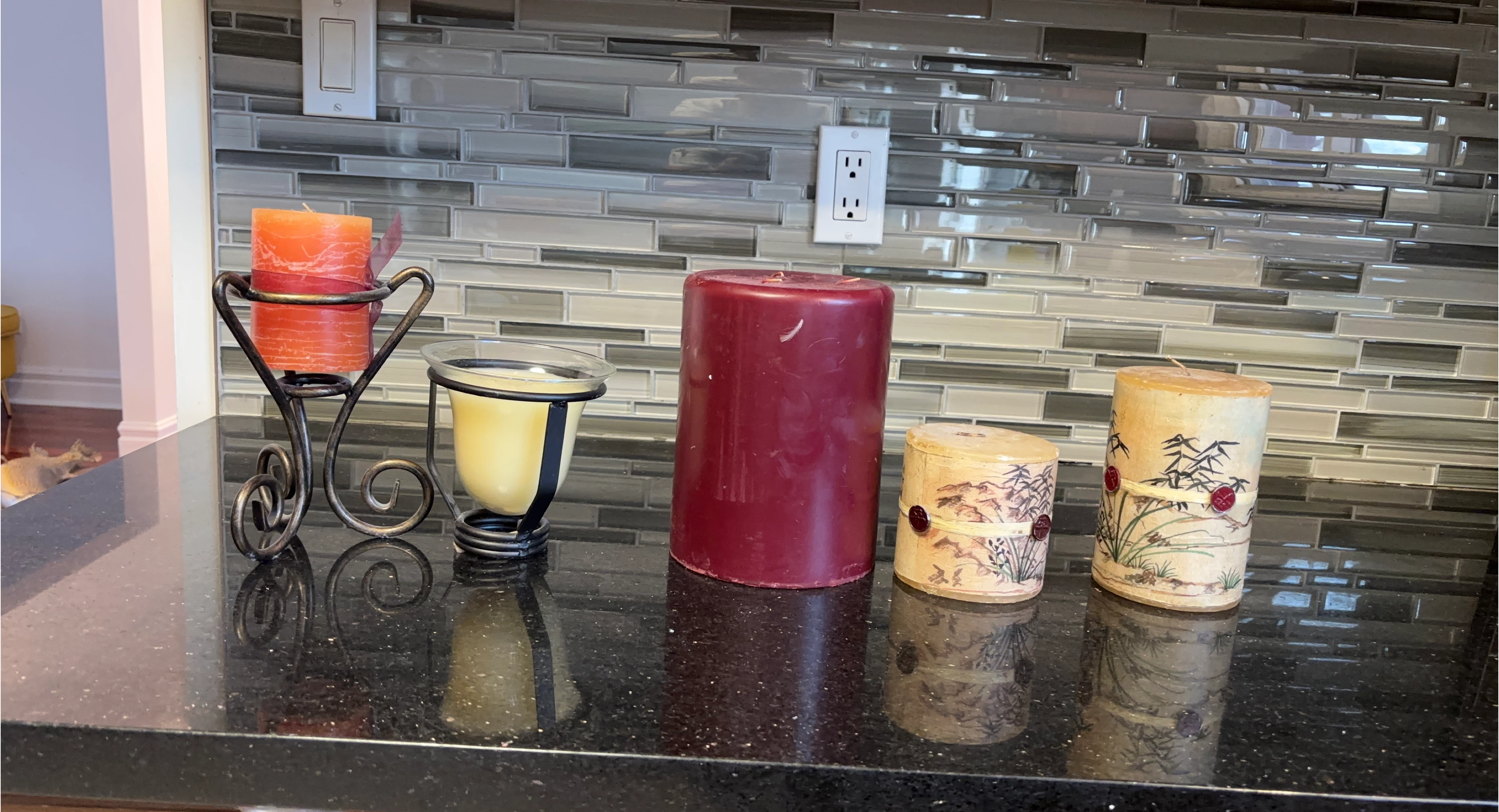 Assorted Decorative Candles