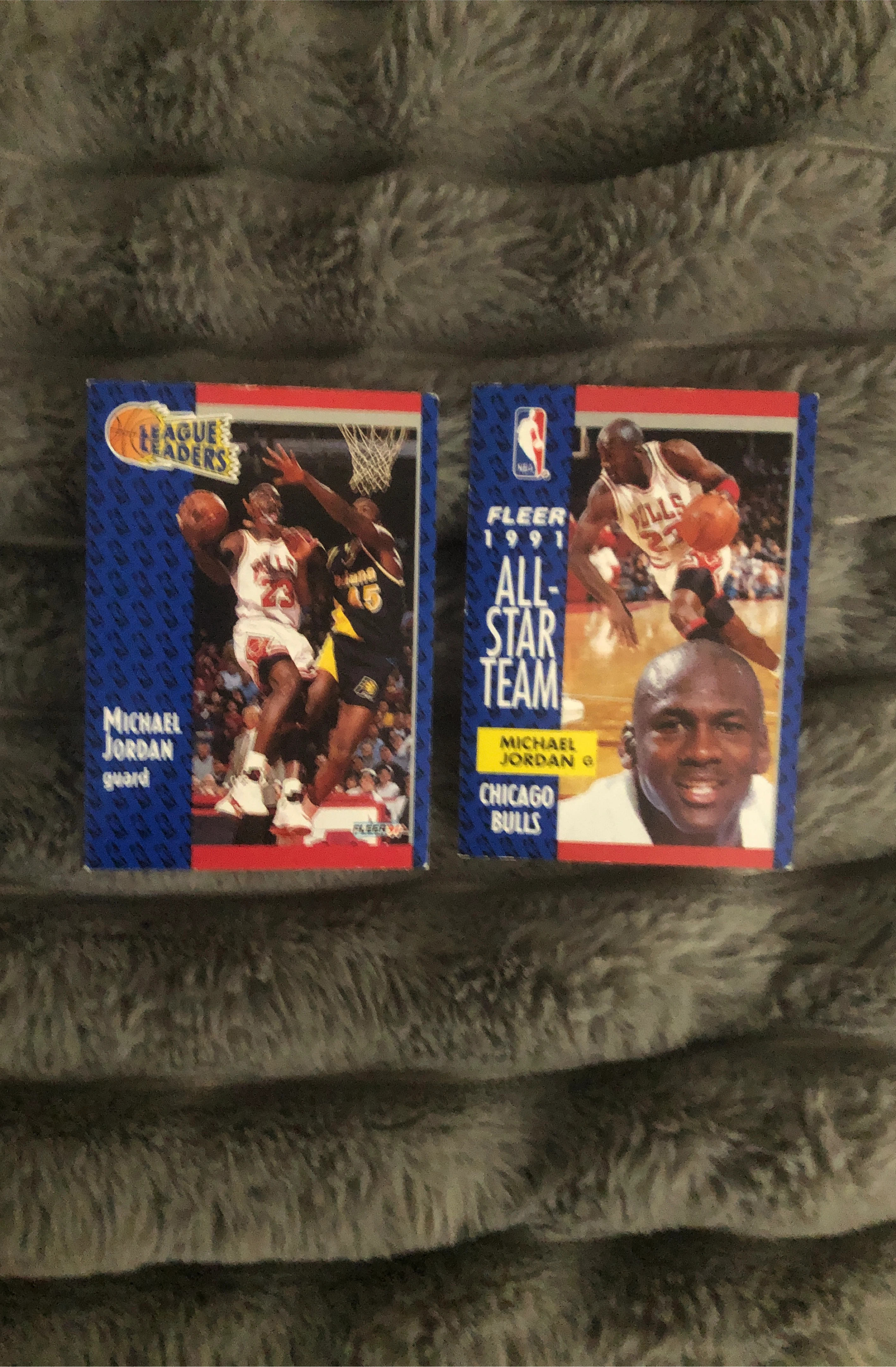 1991 Fleer Michael Jordan All-Star Team Basketball Card