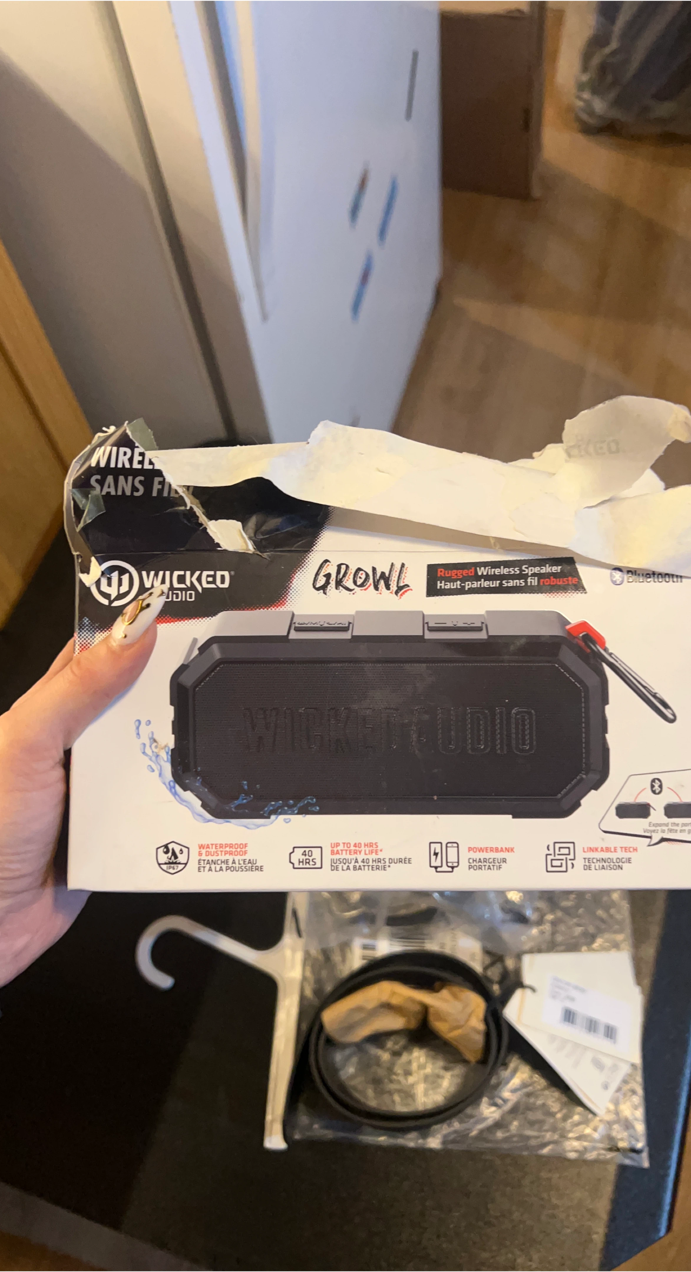 Wicked Audio GROWL Rugged Wireless Speaker