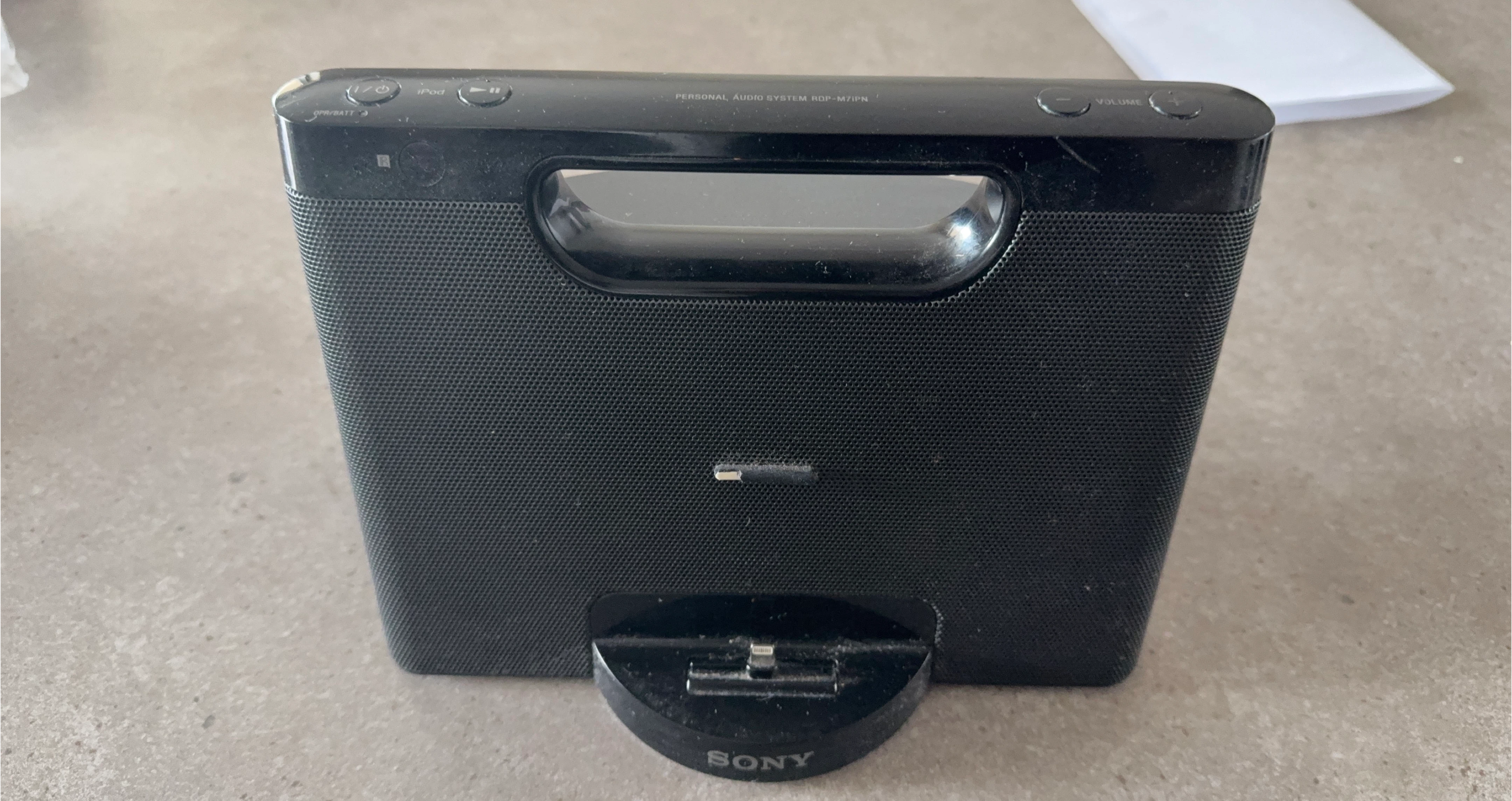 Sony Personal Audio System RDP-M71PN