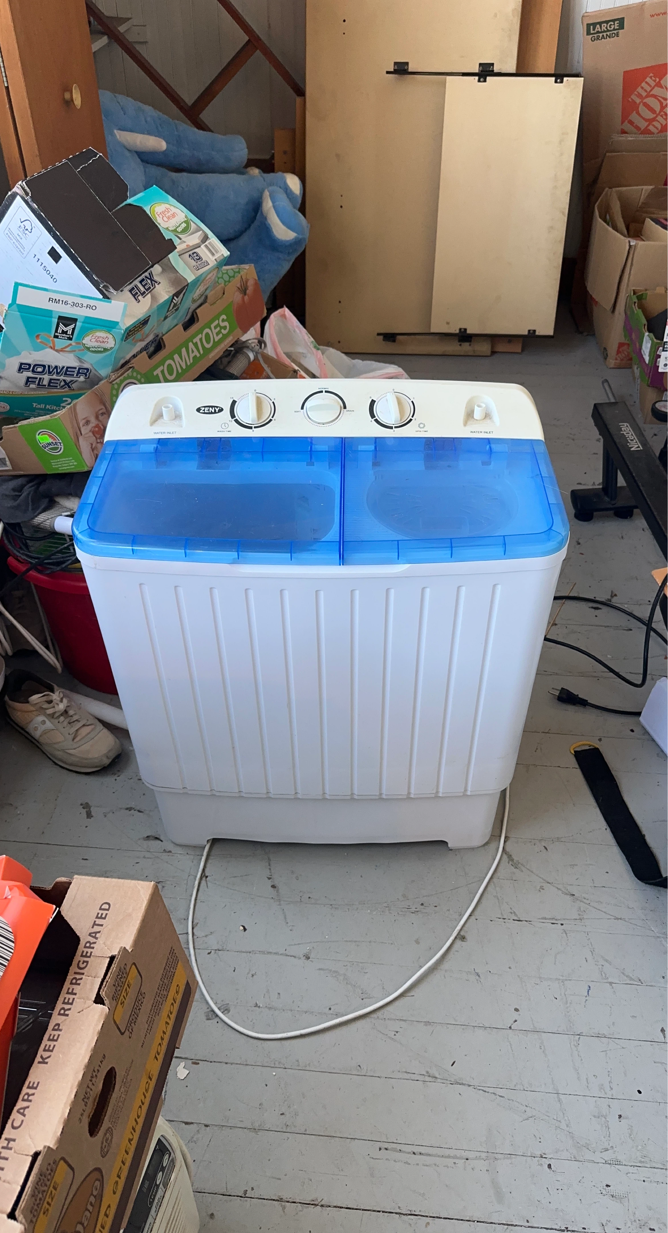 ZENY Portable Twin Tub Washing Machine