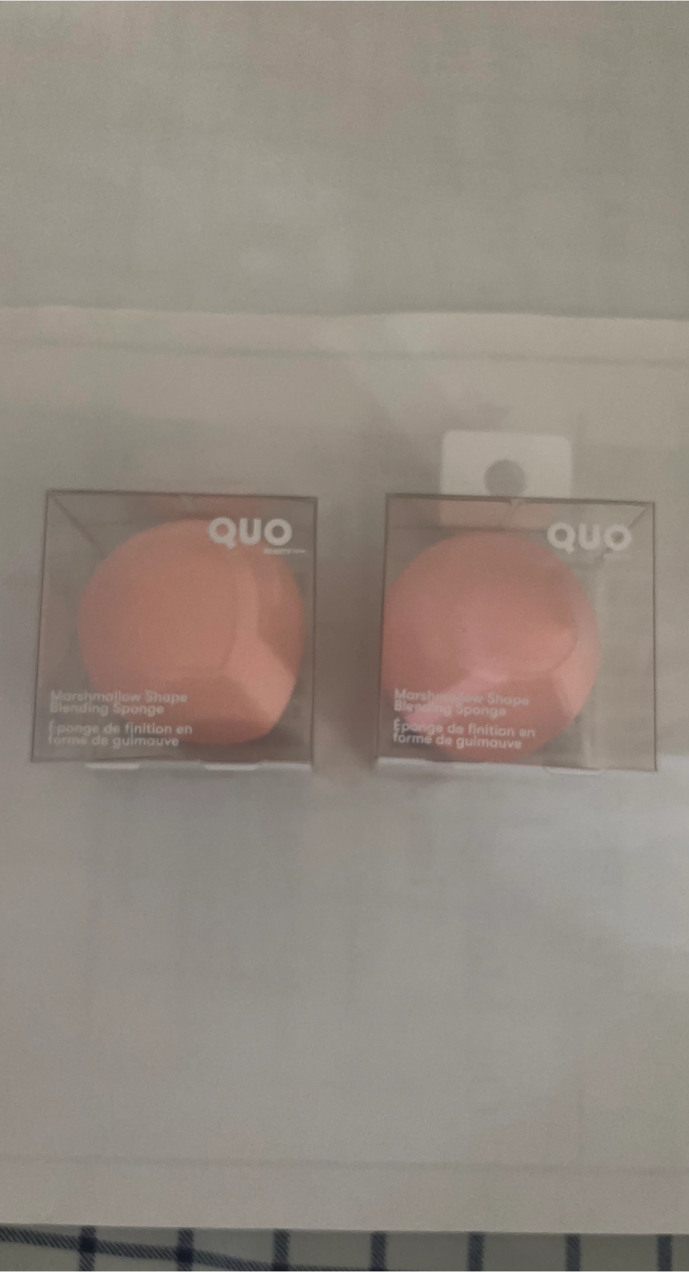 Both (2 )pack QUO beauty Marshmallow Shape Blending Sponge
