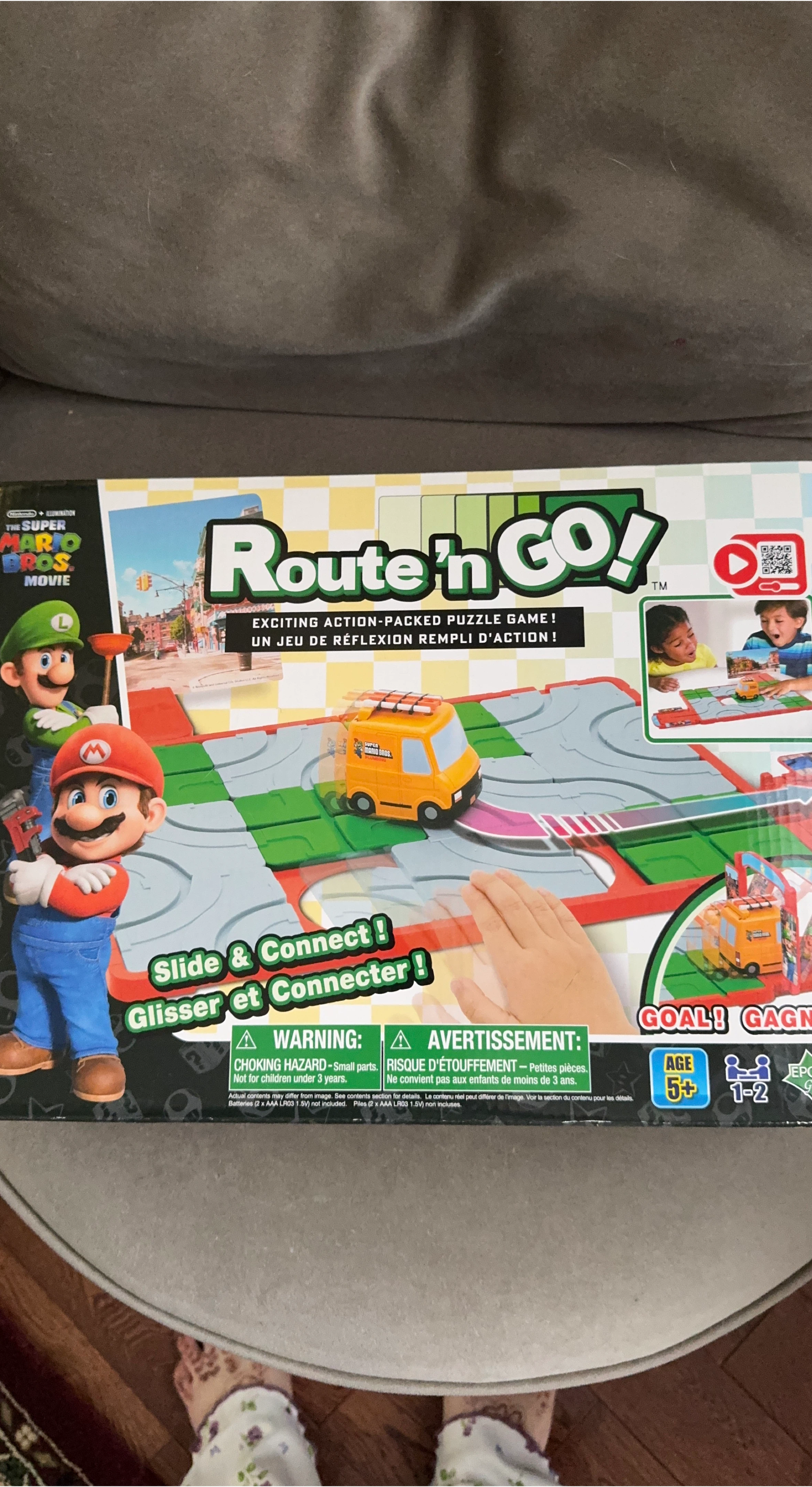 The Super Mario Bros. Movie Route n' Go! Puzzle Game