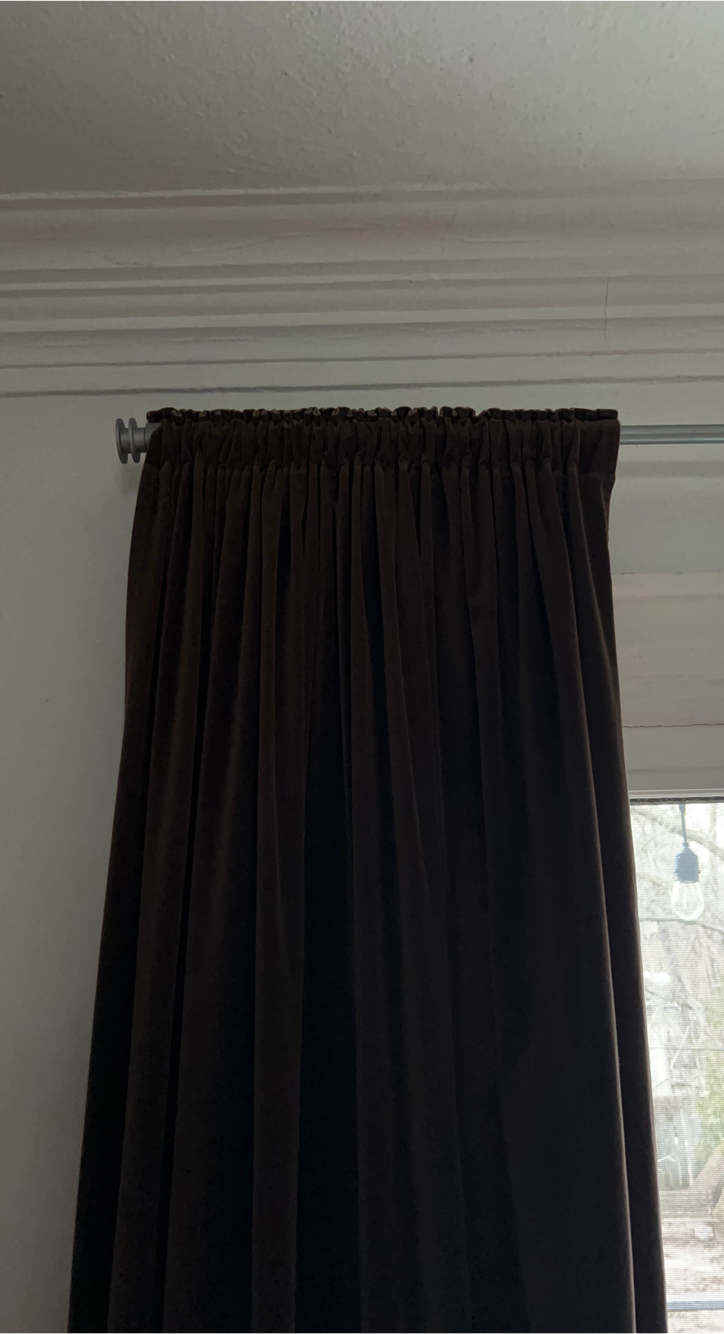 Brown Velvet Curtains