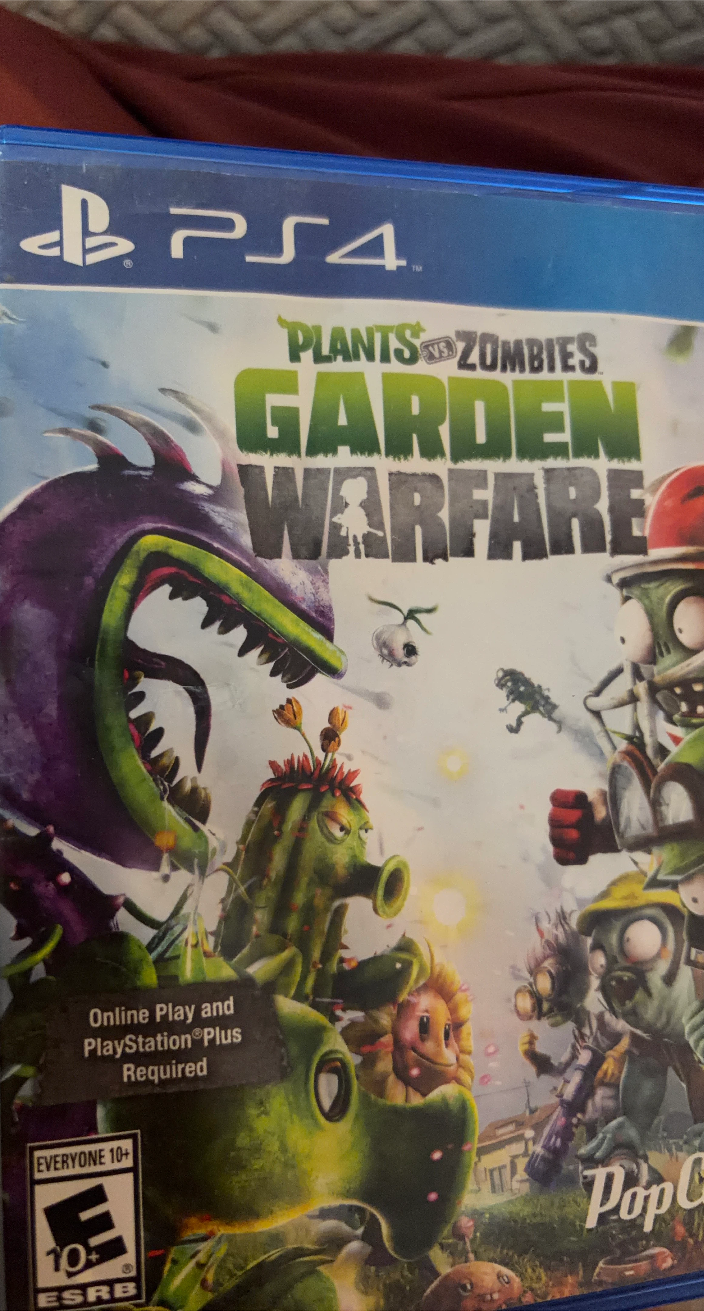 Plants vs. Zombies Garden Warfare PS4 Blu-Ray Disc