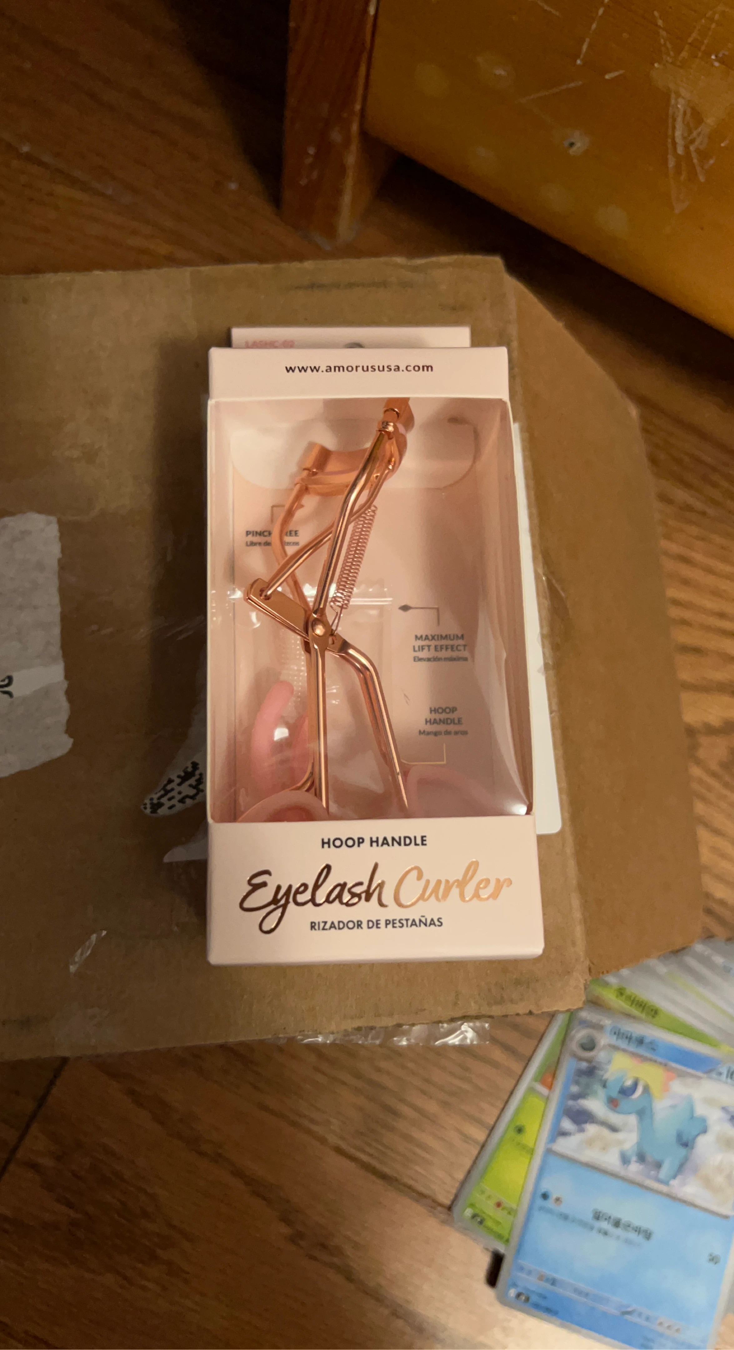 Amorus USA Rose Gold Eyelash Curler