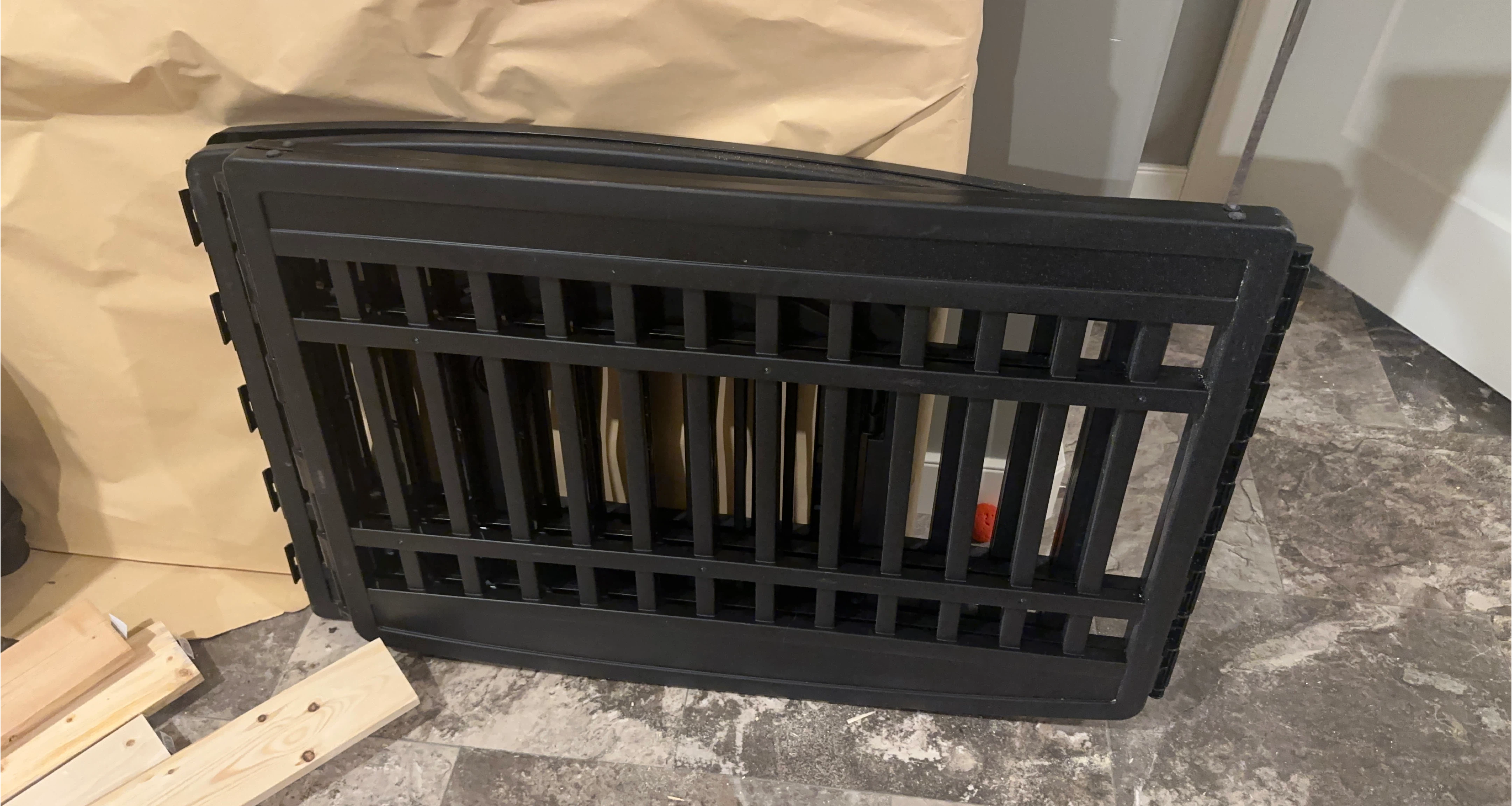 Black Pet fence