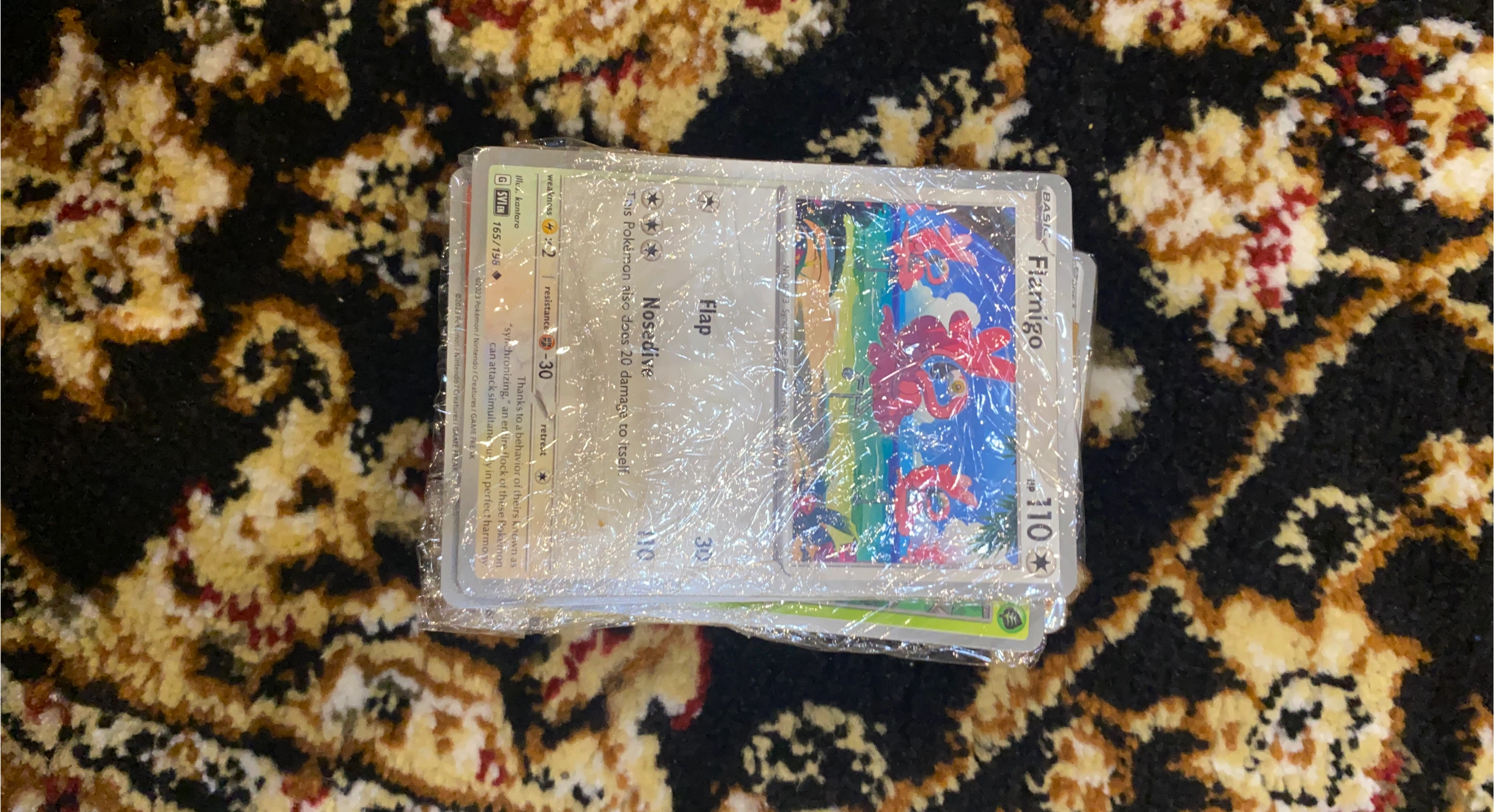 Pokemon Card - Flamigo (Basic) 165/198