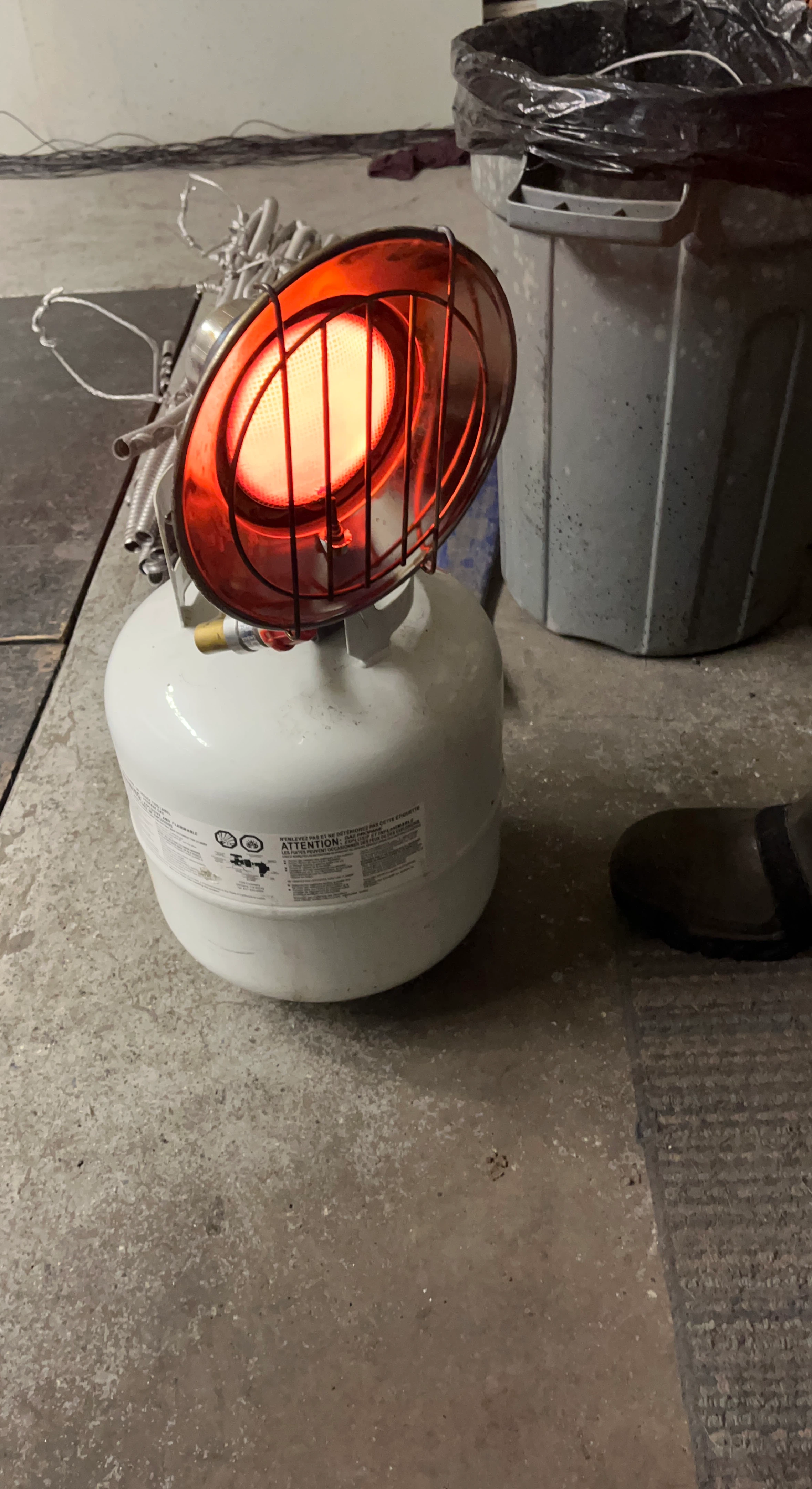 Portable Propane Heater with Propane Tank