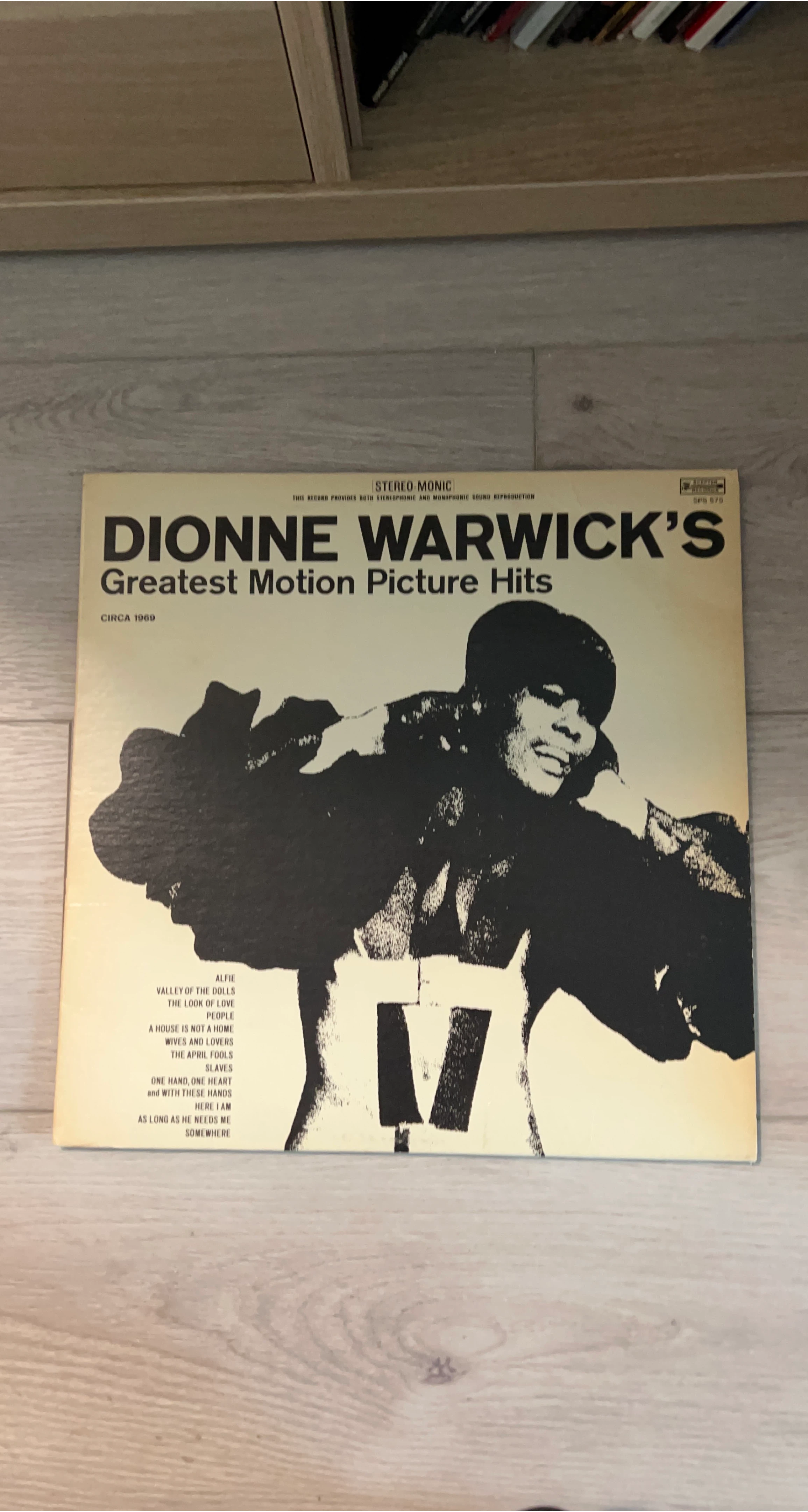 Dionne Warwick's Greatest Motion Picture Hits Vinyl Record