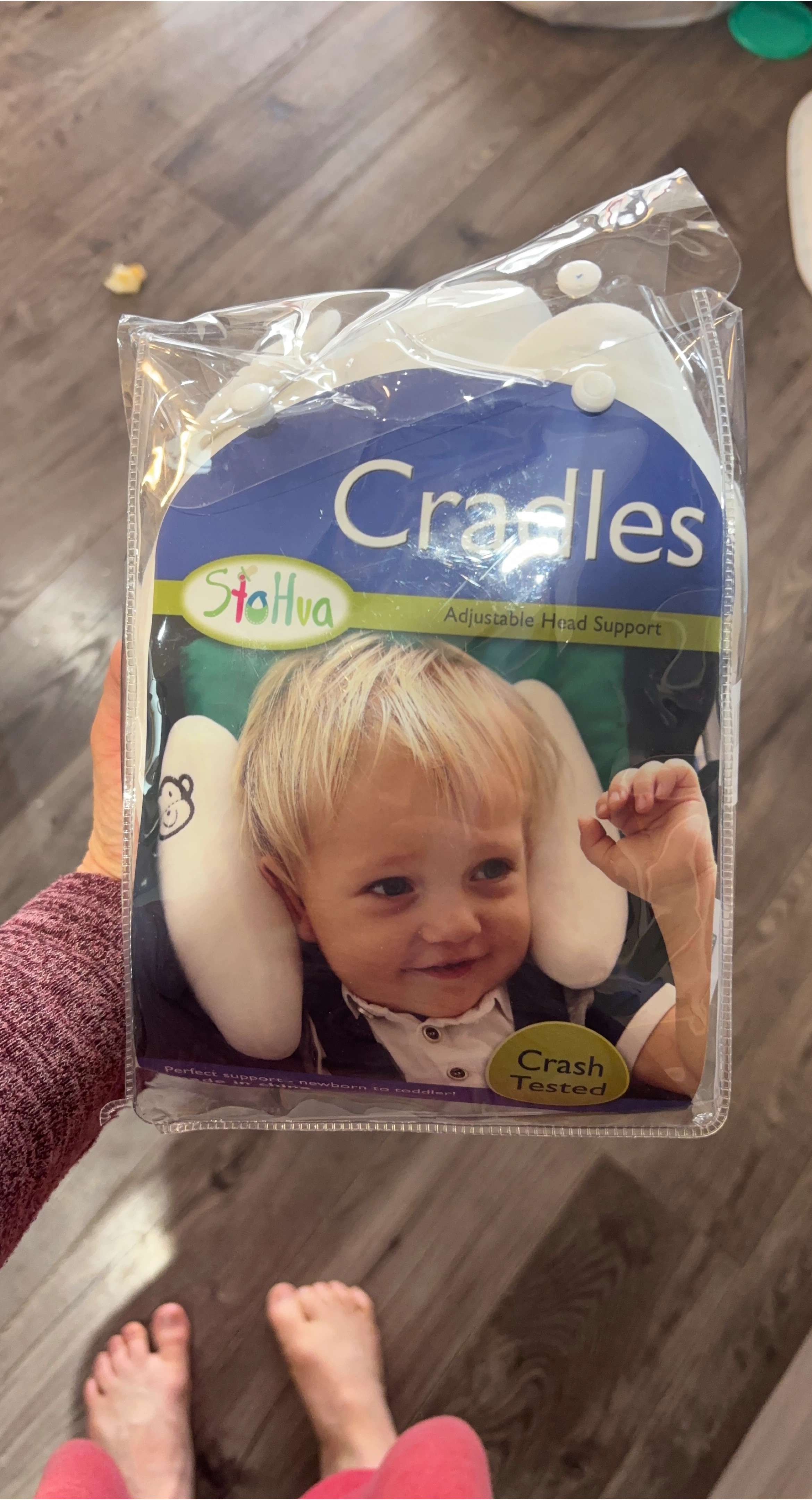 StoHva Craddles Adjustable Head Support Pillow for Babies